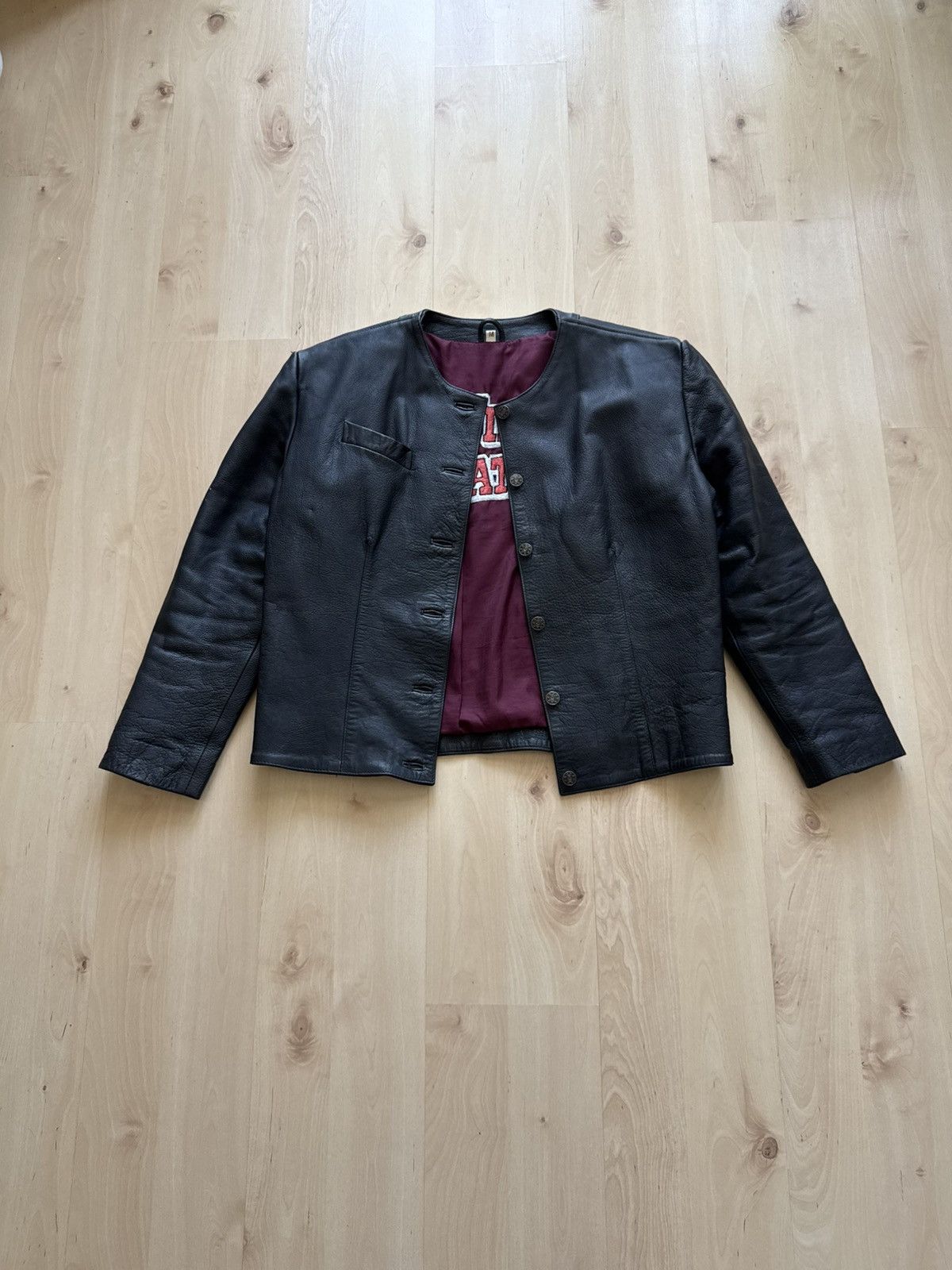 Vintage Wild Cats Vintage leather jacket retro nfl Size M / US 6-8 / IT 42-44 - 5 Thumbnail