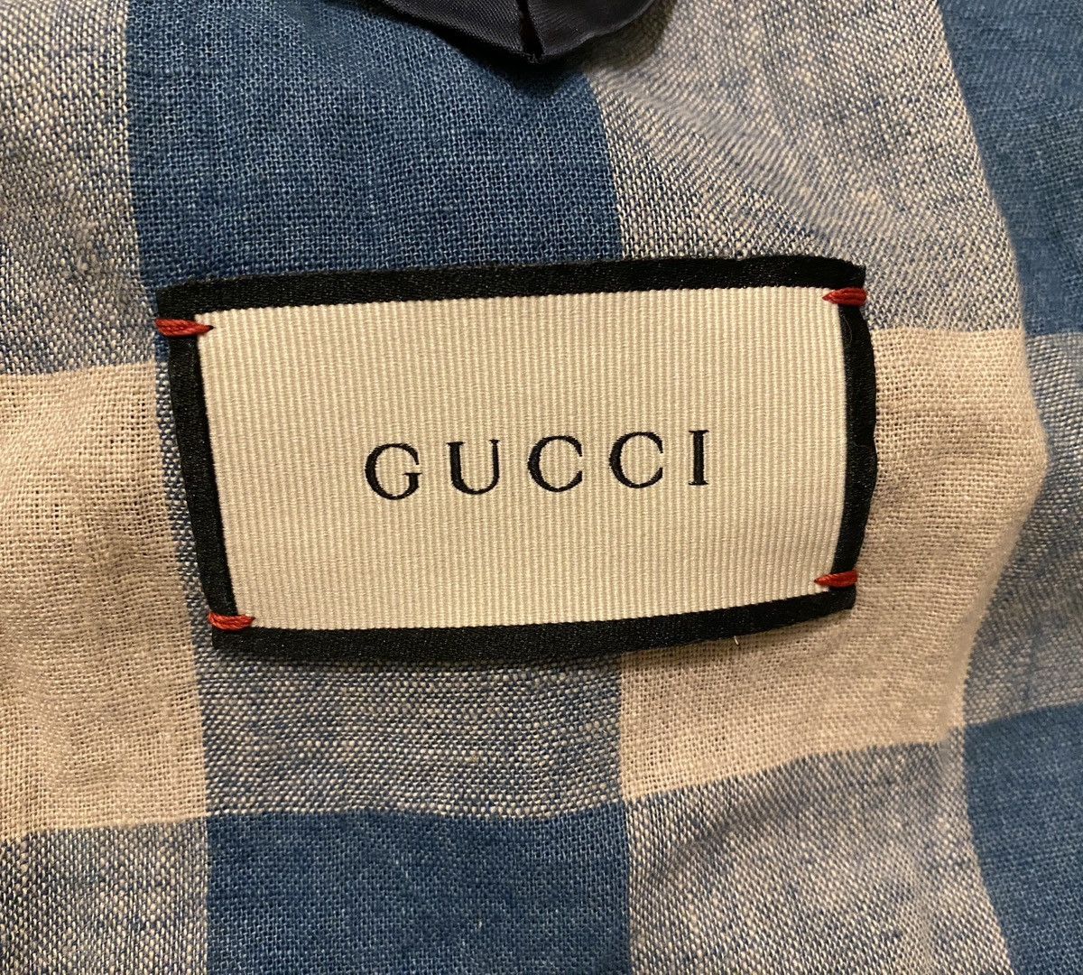 Gucci Gucci Angry Cat Embroidered Denim Jacket Size 44 XS Size US S / EU 44-46 / 1 - 4 Thumbnail