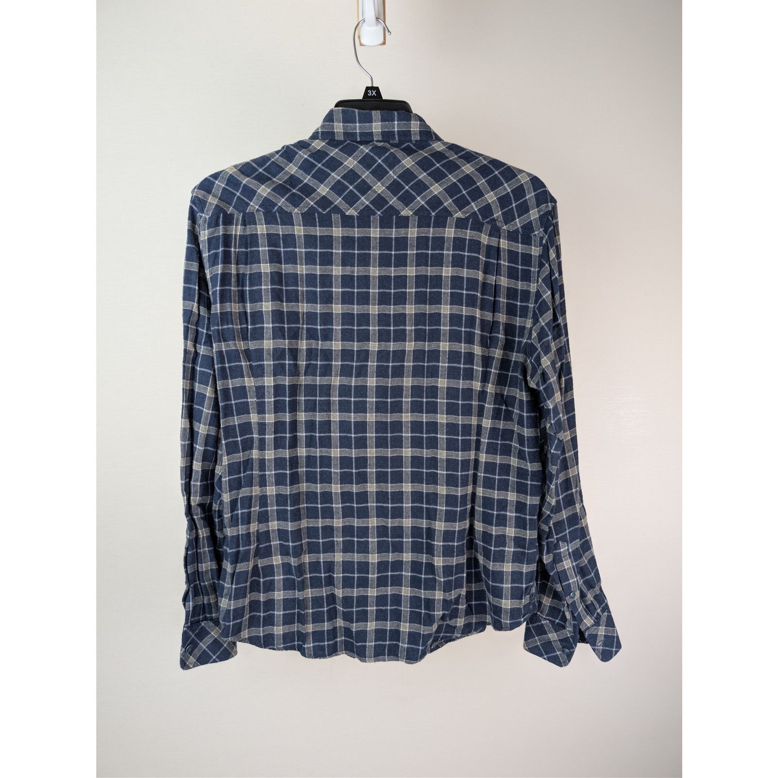 Rails o1rshd1 CC20 Checked Lennox Button up Shirt in Blue/Grey Size US M / EU 48-50 / 2 - 9 Thumbnail