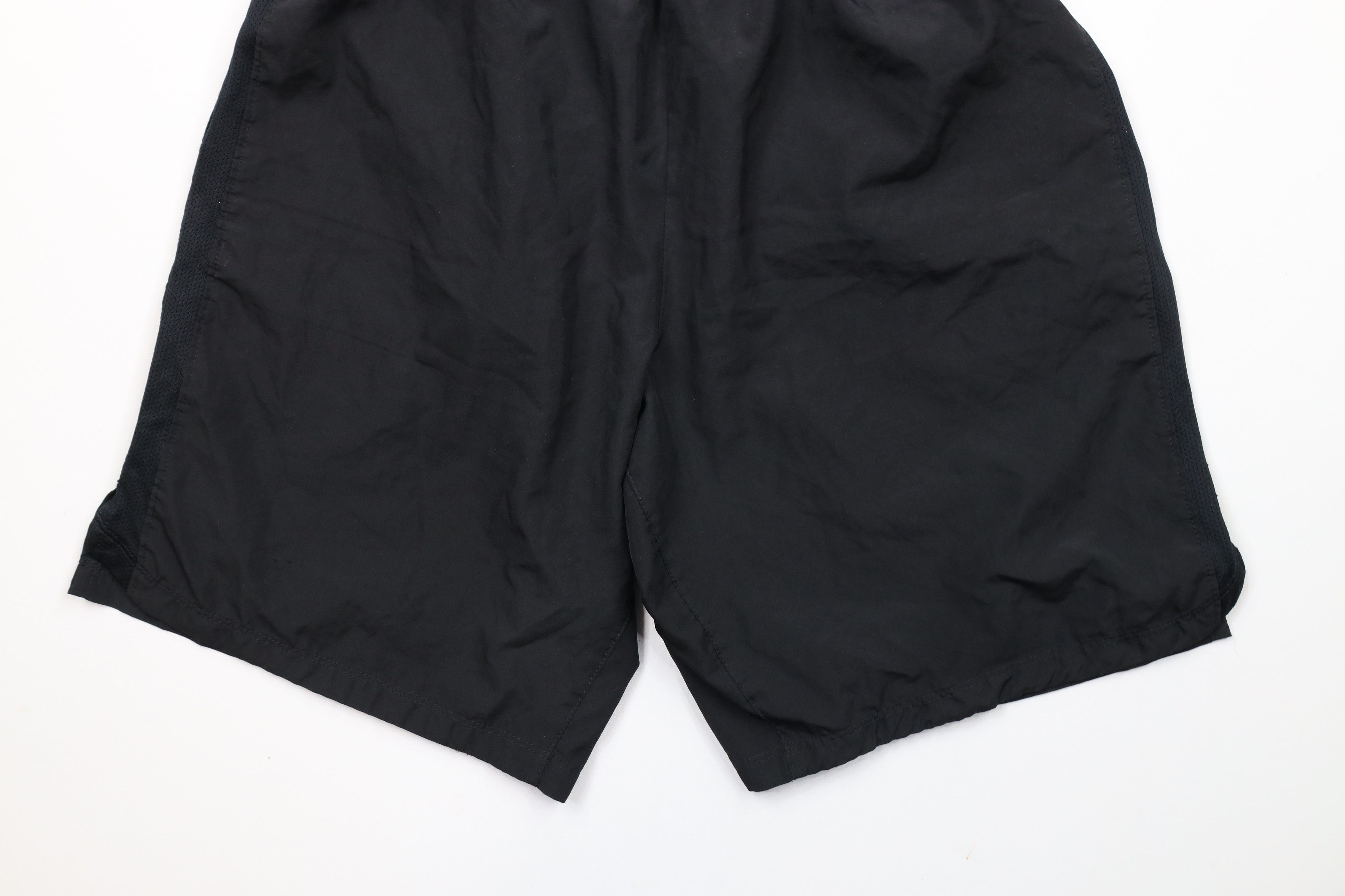 Nike × Vintage Vintage Nike Scott Reflective Swoosh Lined Shorts Black Size US 32 / EU 48 - 11 Thumbnail