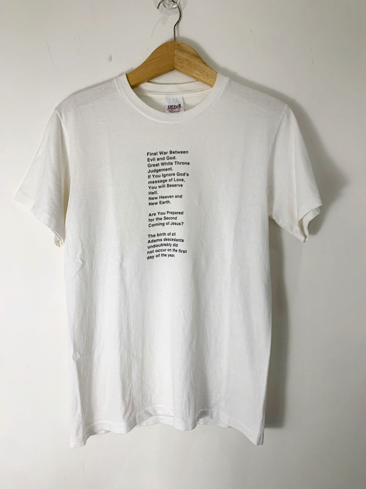 Vintage vintage jesus tee Size US S / EU 44-46 / 1 - 7 Thumbnail
