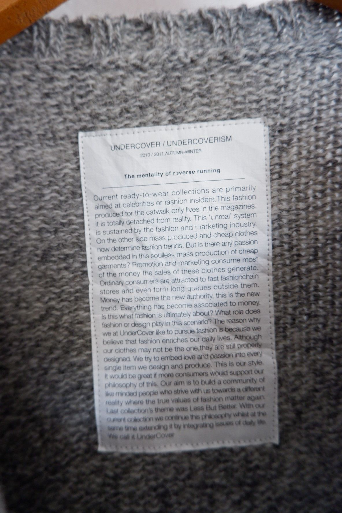 Undercover AW/10 Undercover Wool Mohair Knitwear Size US M / EU 48-50 / 2 - 8 Thumbnail