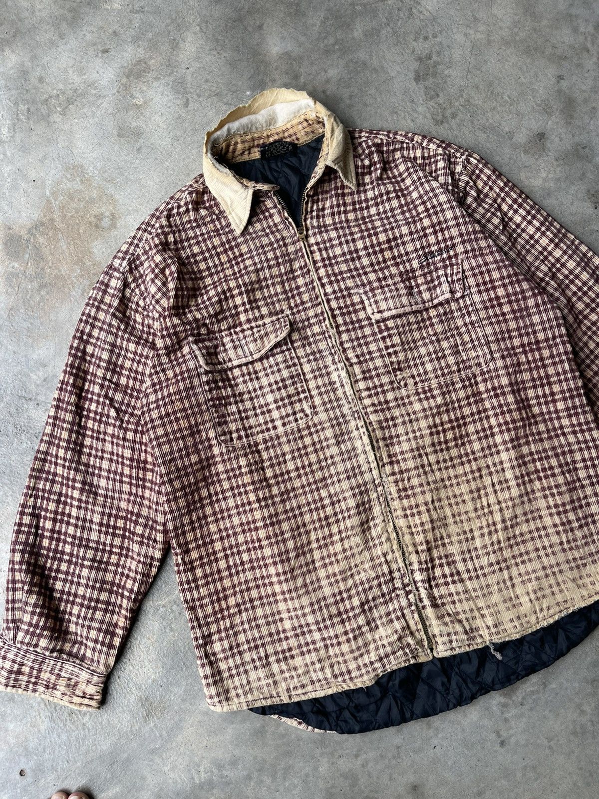 Think Skateboards 90s Scommessa Skate Suft Disstressed Jacket Size US L / EU 52-54 / 3 - 3 Thumbnail