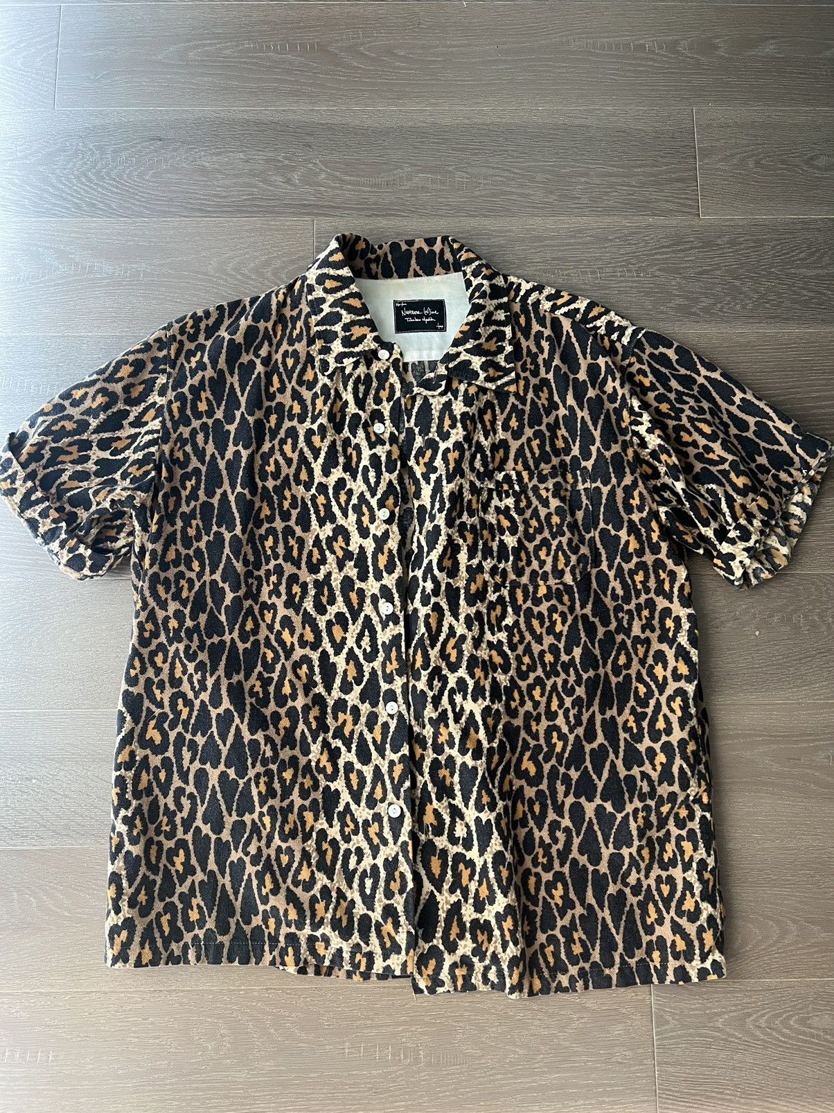 Number (N)ine Number Nine Leopard Heart Shirt | Grailed