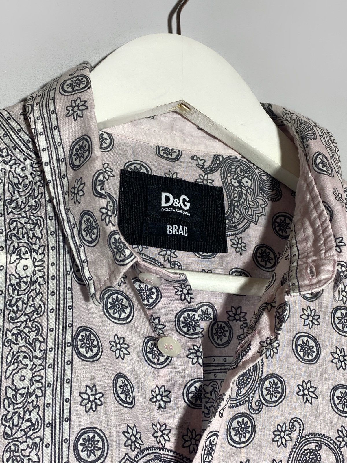 Dolce & Gabbana Dolce&Gabbana Paisley Bandana Long Sleeve Shirt Men’s Size US S / EU 44-46 / 1 - 15 Thumbnail
