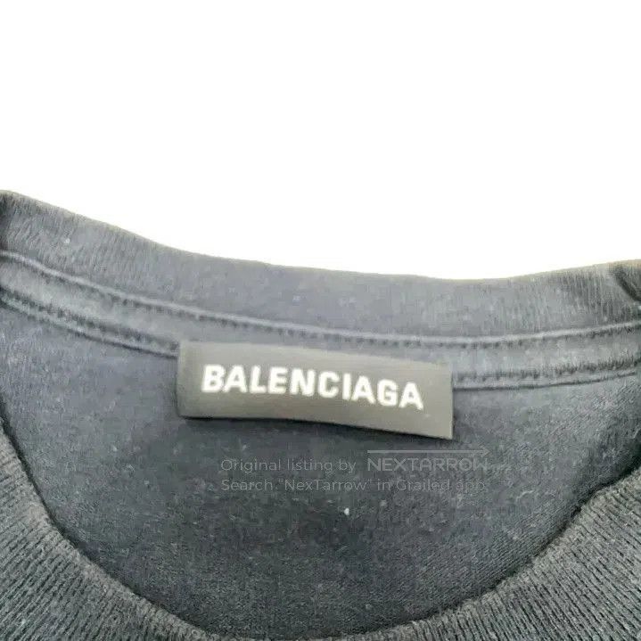 Balenciaga Balenciaga BB Rainbow Logo Black T. Size US XS / EU 42 / 0 - 3 Thumbnail
