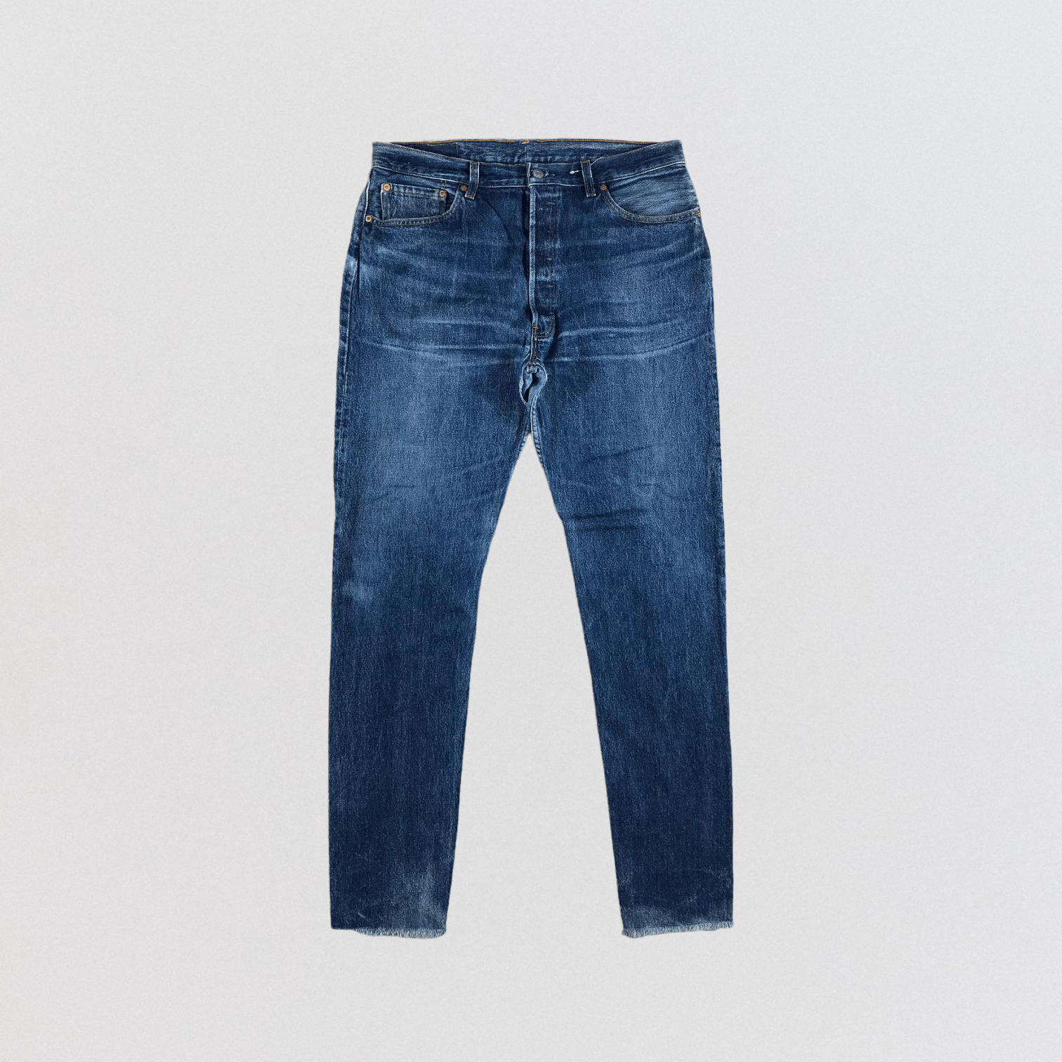 90s Vintage Blue Wash Levis 501 Jeans-JM2300