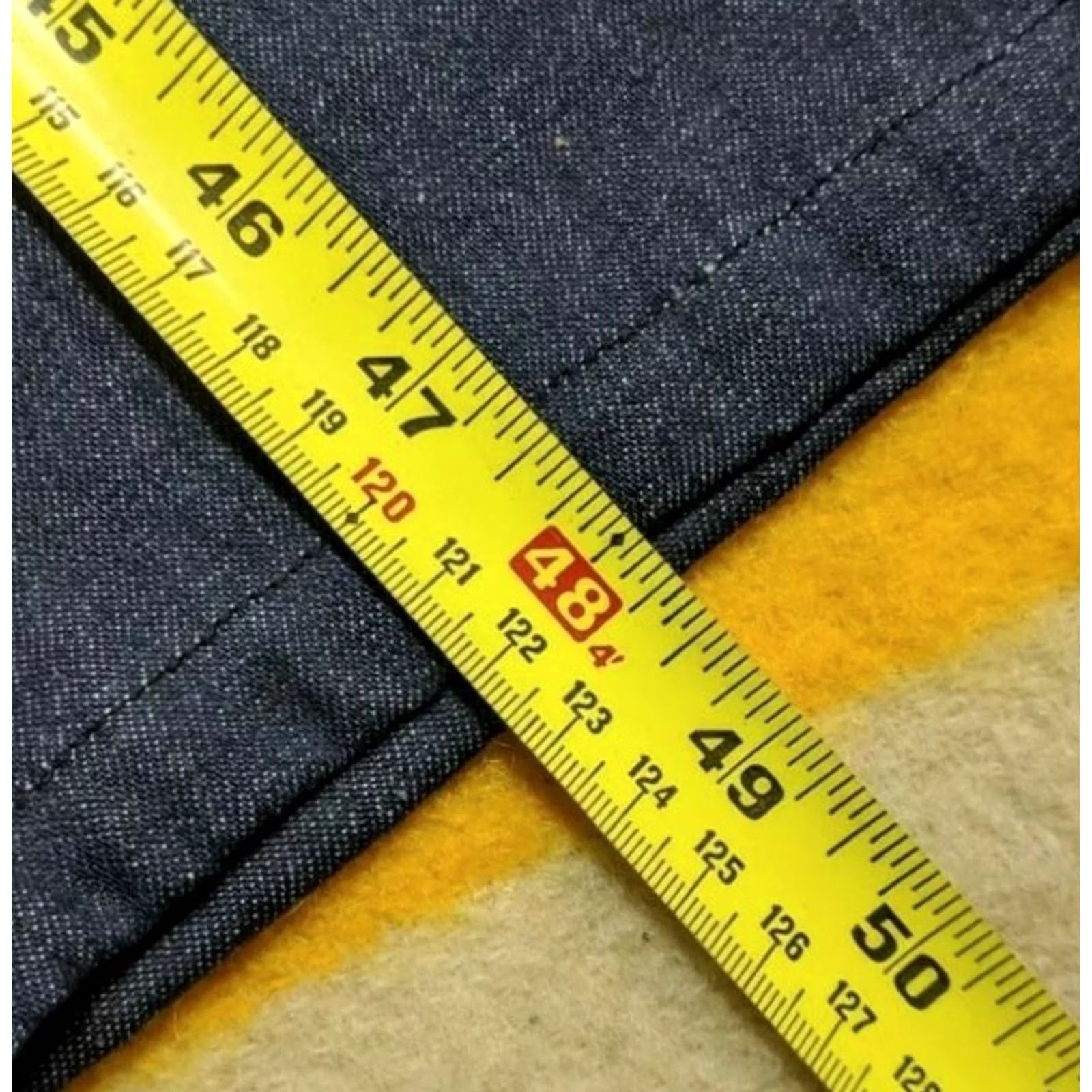 Post Overalls Post Overalls O'All's USA Raw Denim Buckle Back Work Wear Western Jeans XS Men's Denim Workwear 36in Inseam Buckle Back USA Rancher Relabeled Size US 30 / EU 46 - 6 Thumbnail