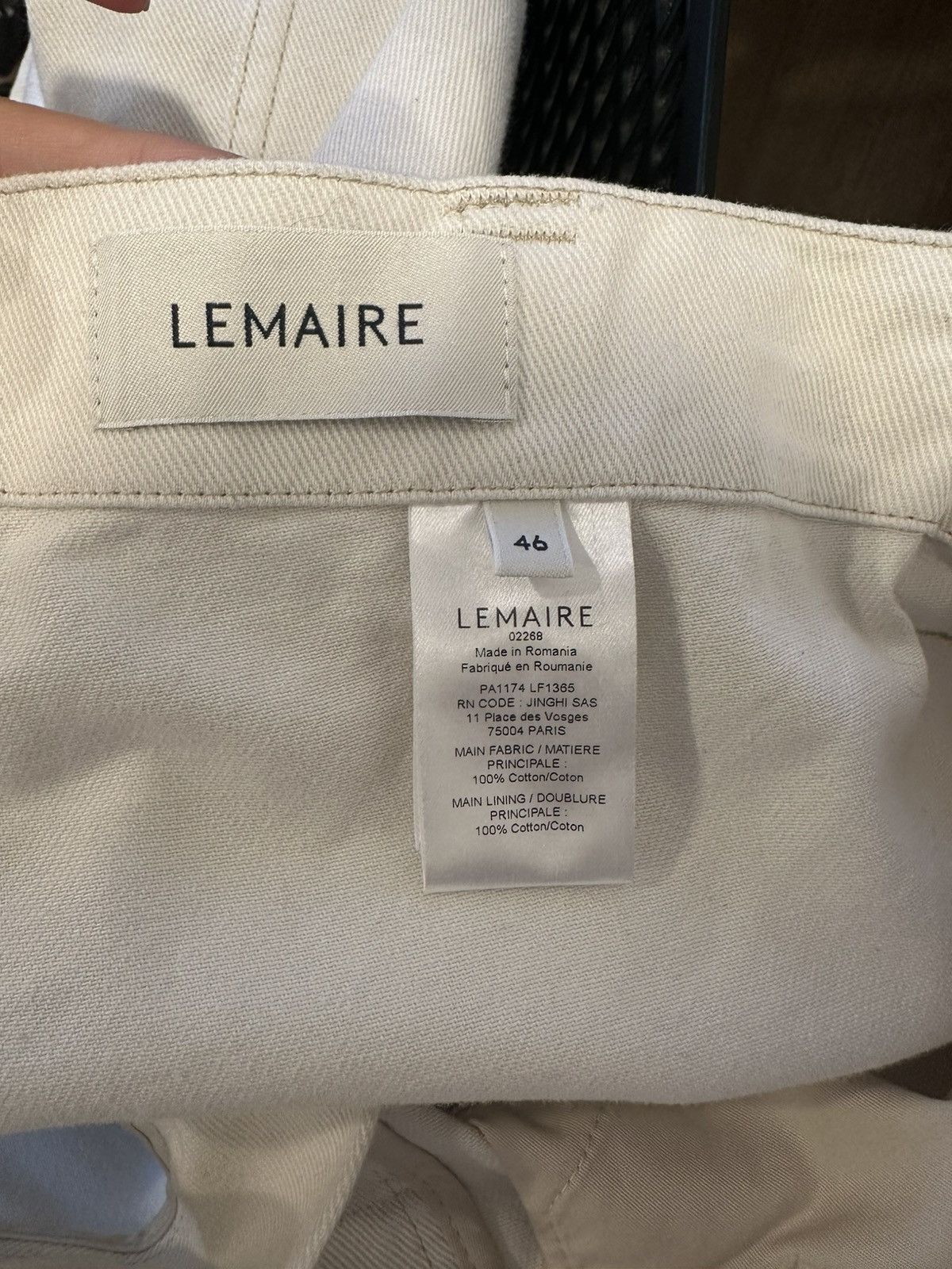 Lemaire Lemaire Big Work Pants Size US 31 - 4 Thumbnail