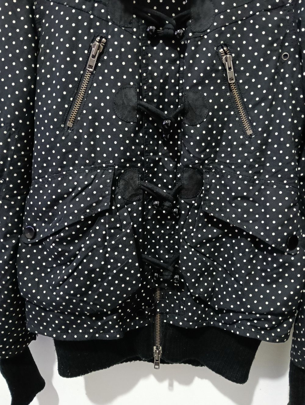 SLY SLY Military by SLY Japan Polkadot Fur Jacket Size M / US 6-8 / IT 42-44 - 17 Thumbnail