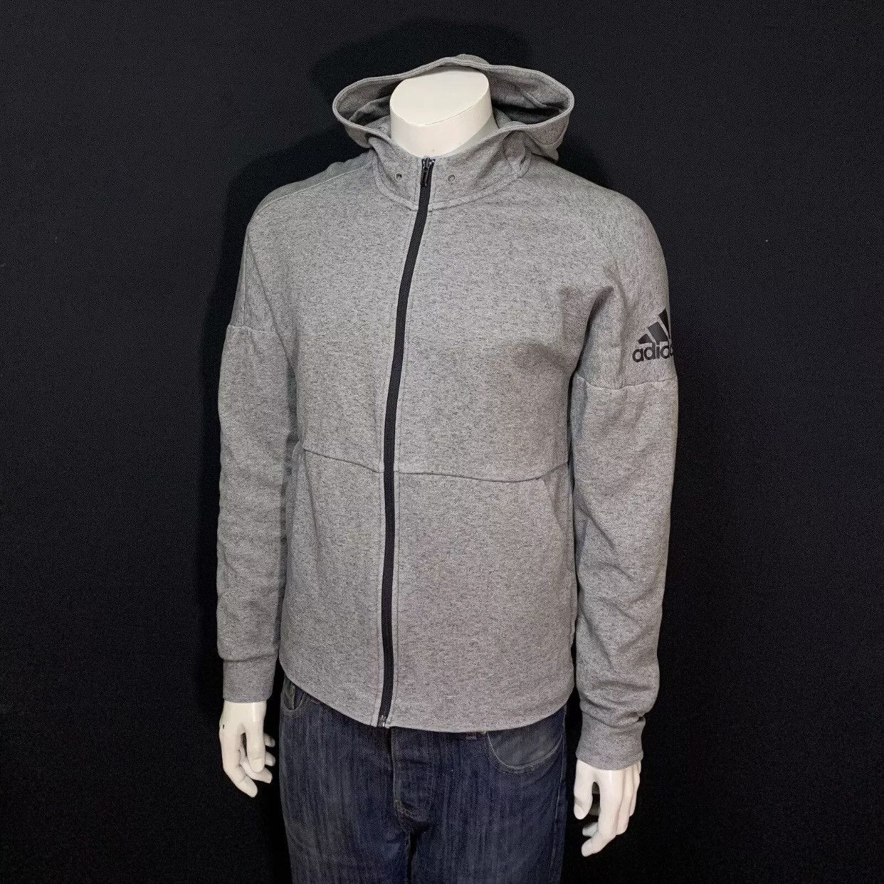 Adidas Adidas ZNE Hoodie Gray Size M Medium Size US M / EU 48-50 / 2 - 1 Thumbnail