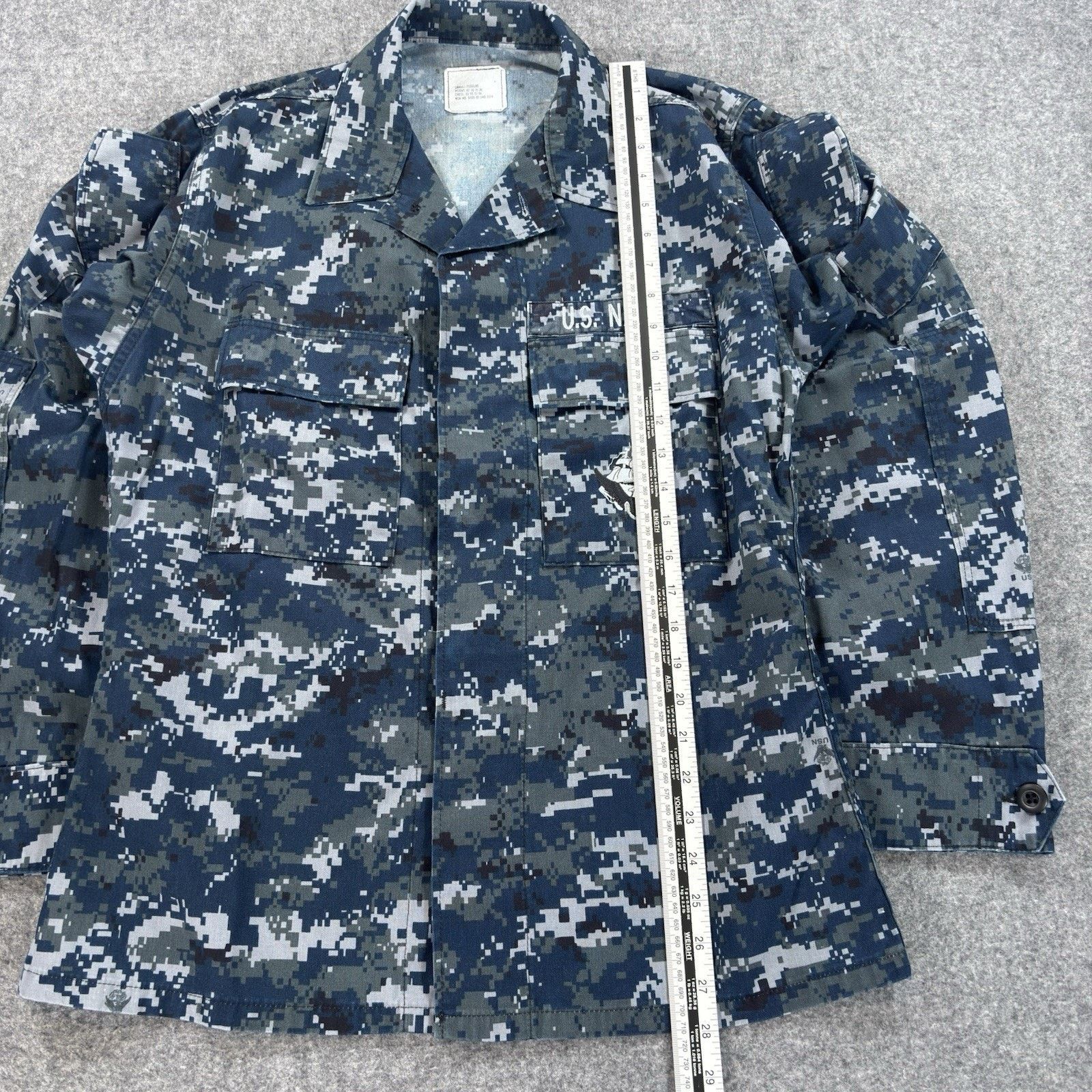 Other US NAVY NWU Type I Blue Digital Camo Working Small-Regular Size US S / EU 44-46 / 1 - 9 Thumbnail