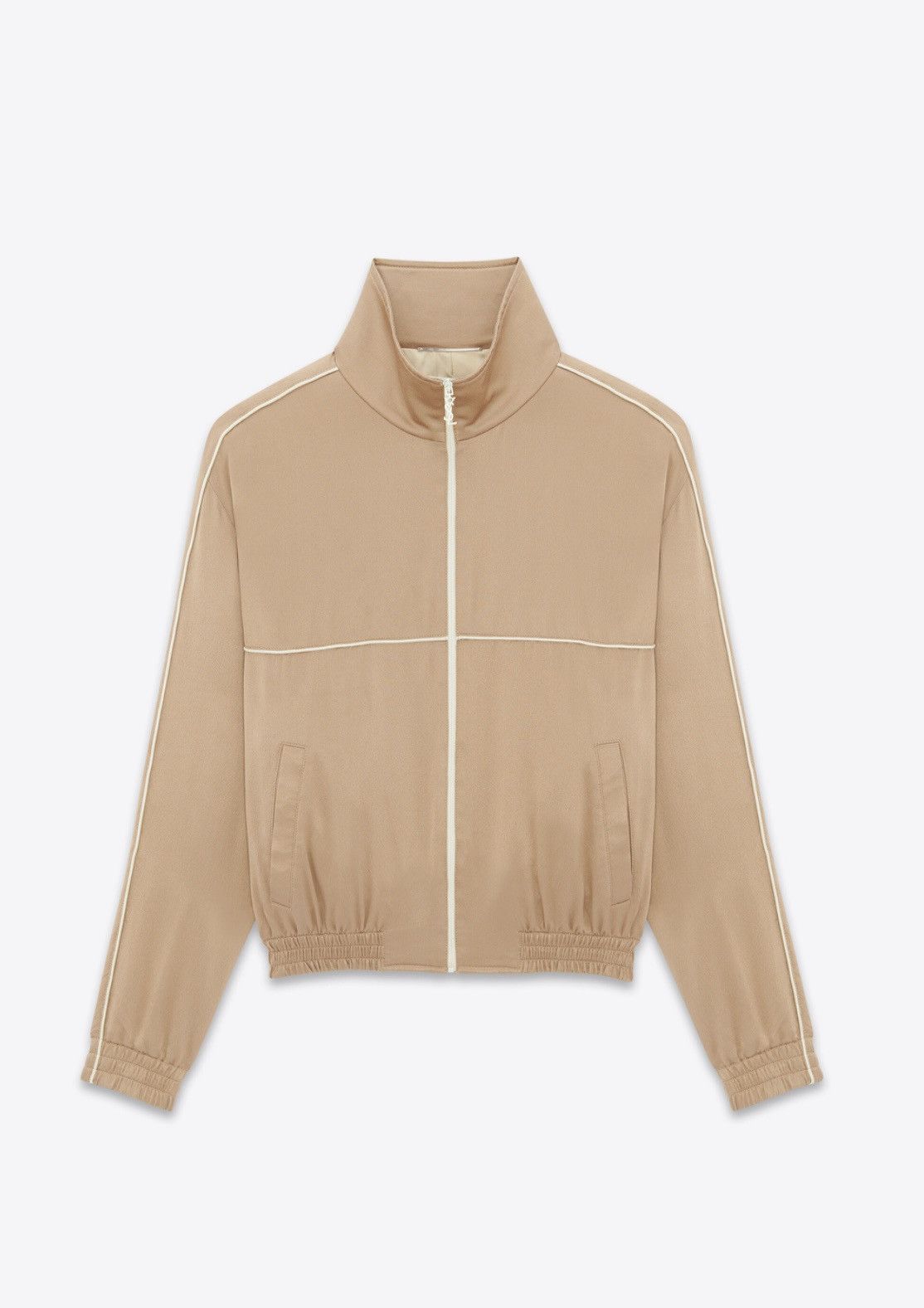 Saint Laurent Paris Saint Laurent TEDDY JACKET IN CREPE SATIN Size US S / EU 44-46 / 1 - 1 Preview