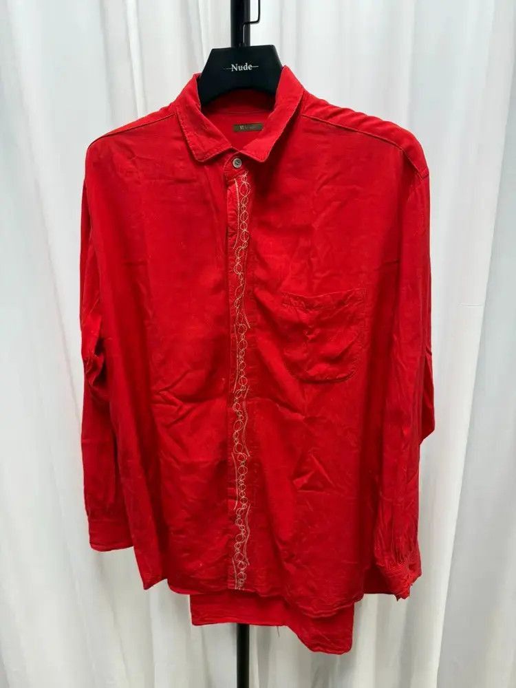 Yohji Yamamoto Yohji Yamamoto 90S Western Style Shirt-2505 Size US L / EU 52-54 / 3 - 1 Thumbnail