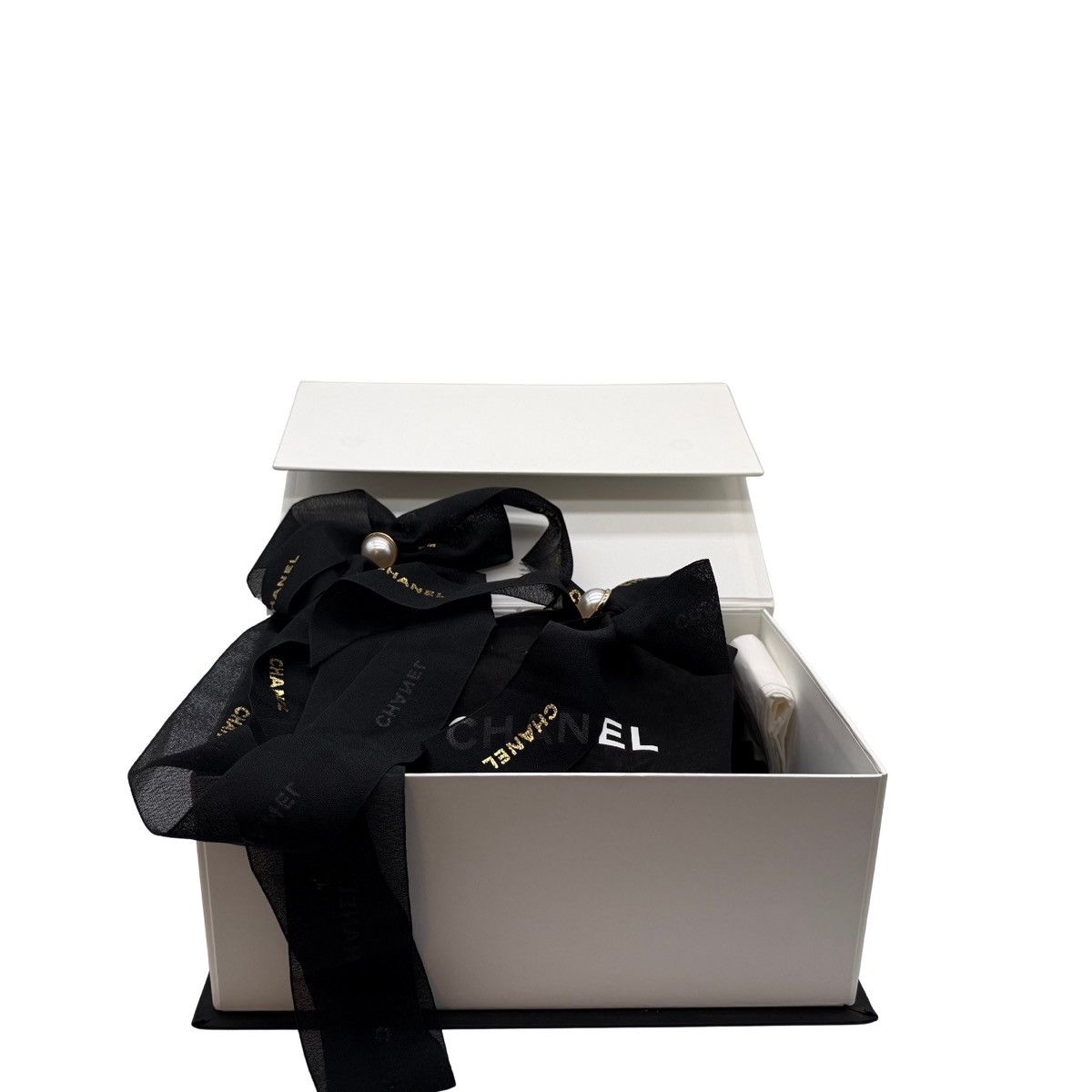 Chanel Chanel Monaco Mini Square Flap Bag Black Lambskin Size ONE SIZE - 12 Thumbnail