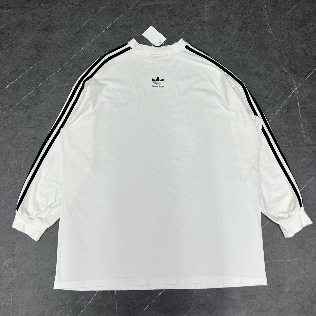 Balenciaga Balenciaga x Adidas collaborative long-sleeve top Size US S / EU 44-46 / 1 - 1 Thumbnail