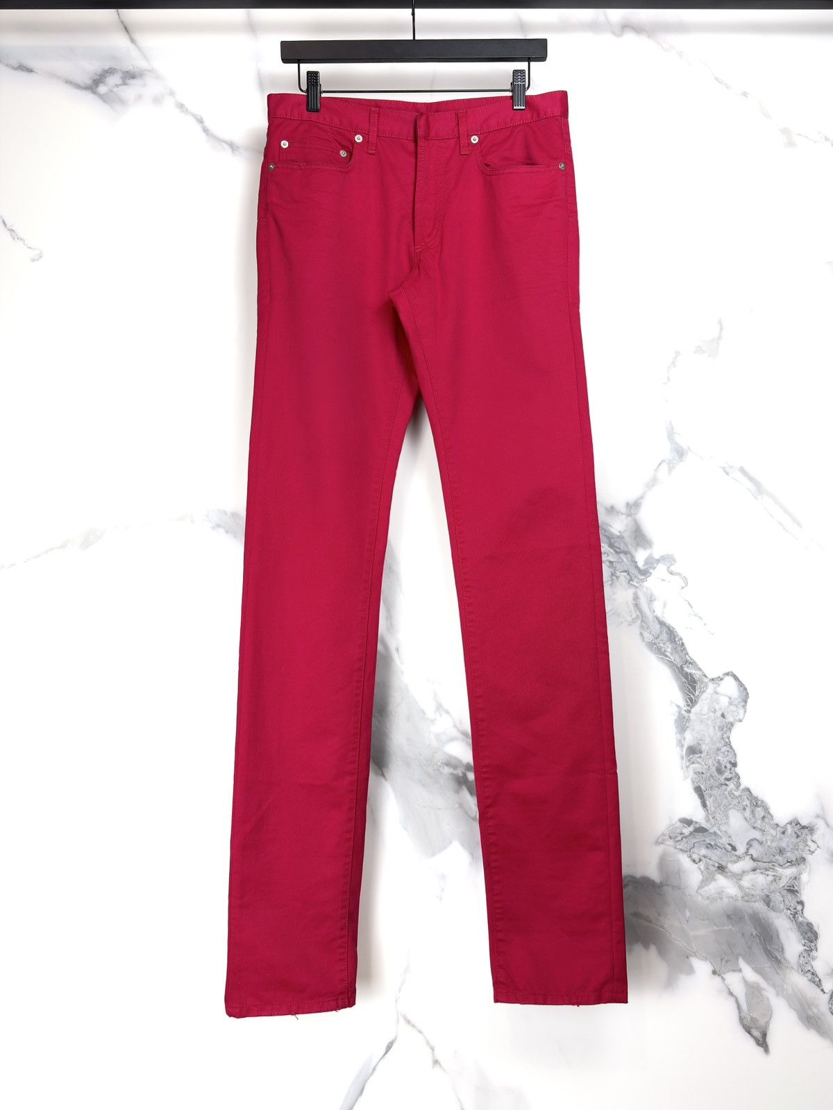 Dior Homme 2005ss Red Denim pants エディ期 Dior × Hedi Slimane Dior Homme SS05 Red denim | Grailed