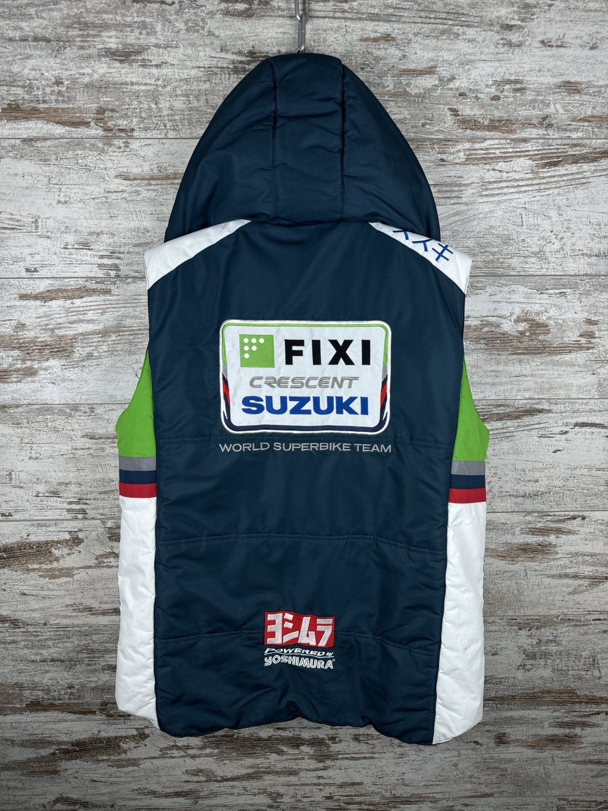 Vintage Mens Vintage Suzuki racing vest firelli formula 1 rare Size US XL / EU 56 / 4 - 1 Thumbnail