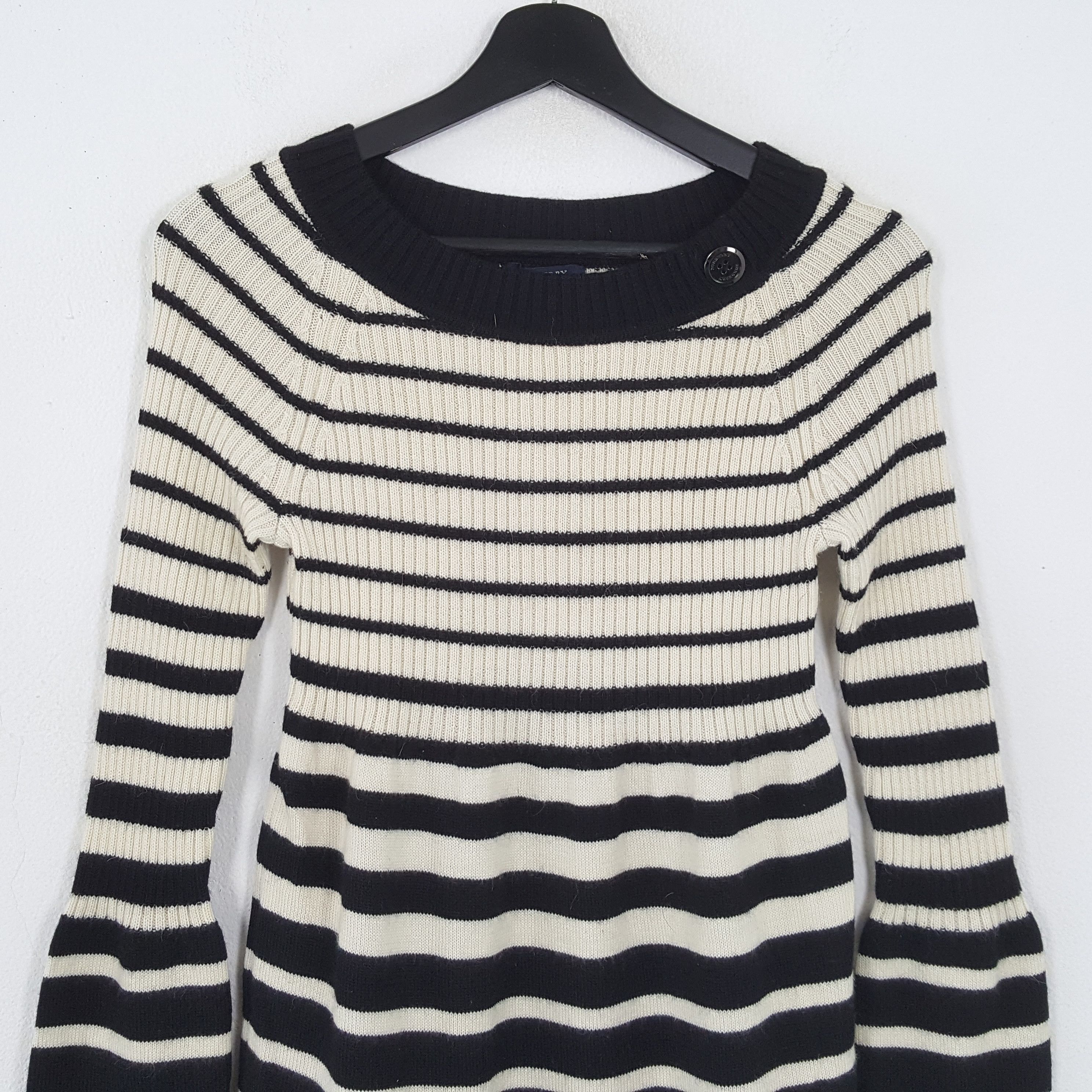 Burberry × Vintage BURBERRY LONDON Stripes Design Fashion Style Tshirt Size XXS / US 00 / IT 34 - 2 Thumbnail