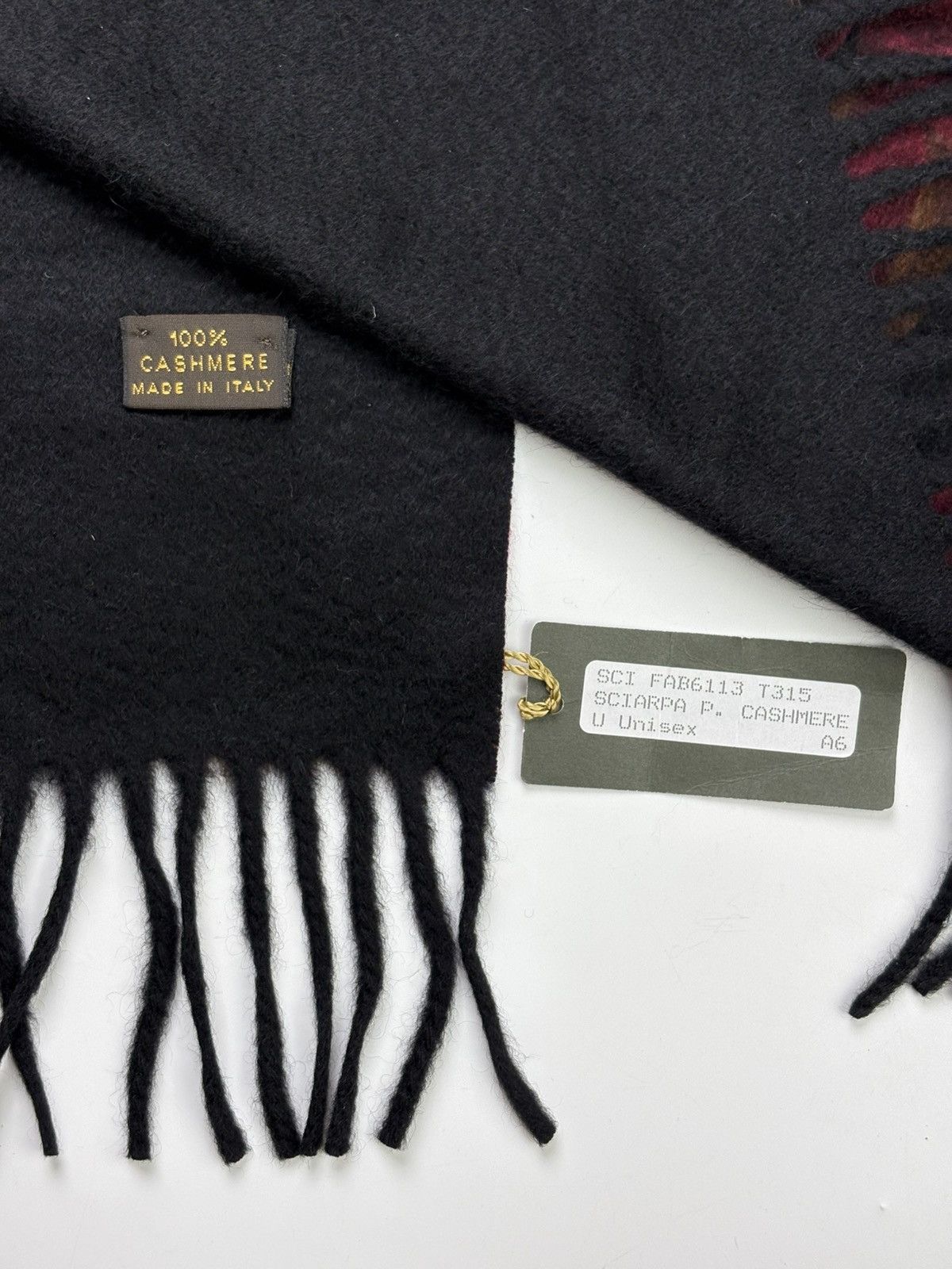 Loro Piana Loro Piana Cashmere Floral Double Faced Scarf Size ONE SIZE - 6 Thumbnail