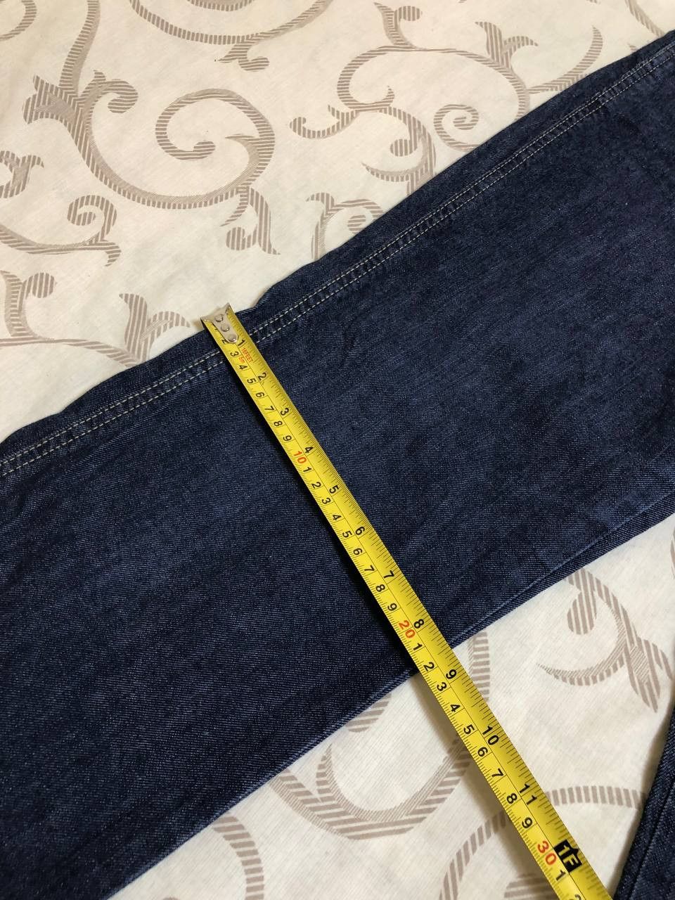 Levi's Levis flared Jeans Blue Distressed Faded 90s Size 30" / US 8 / IT 44 - 5 Thumbnail