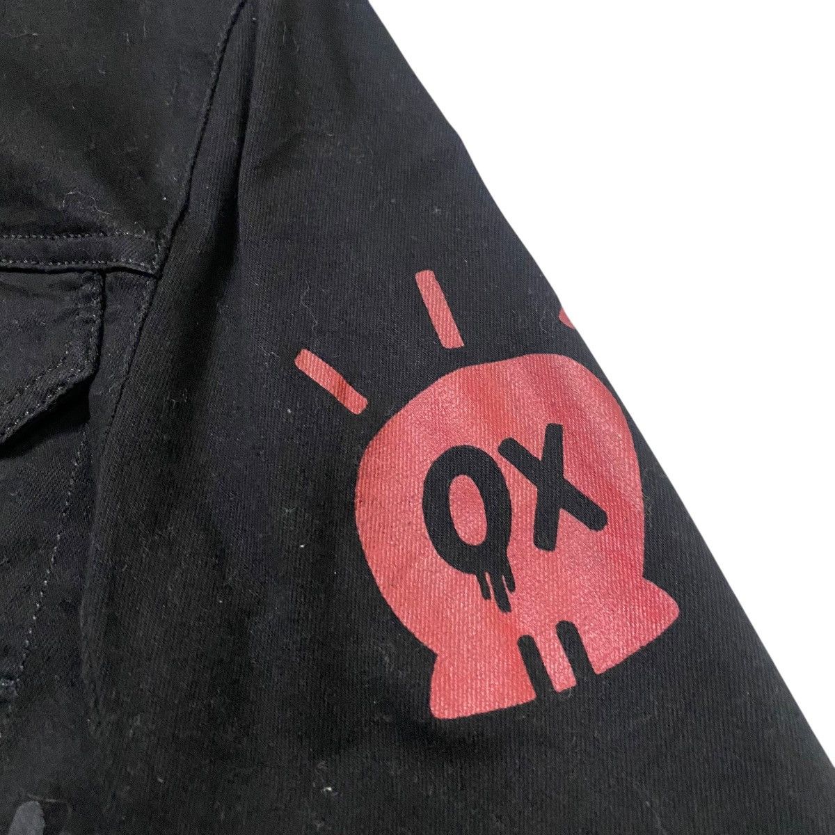 Zadig & Voltaire Zadig & Voltaire denim jacket with graffiti style graphics Size XS / US 0-2 / IT 36-38 - 7 Thumbnail