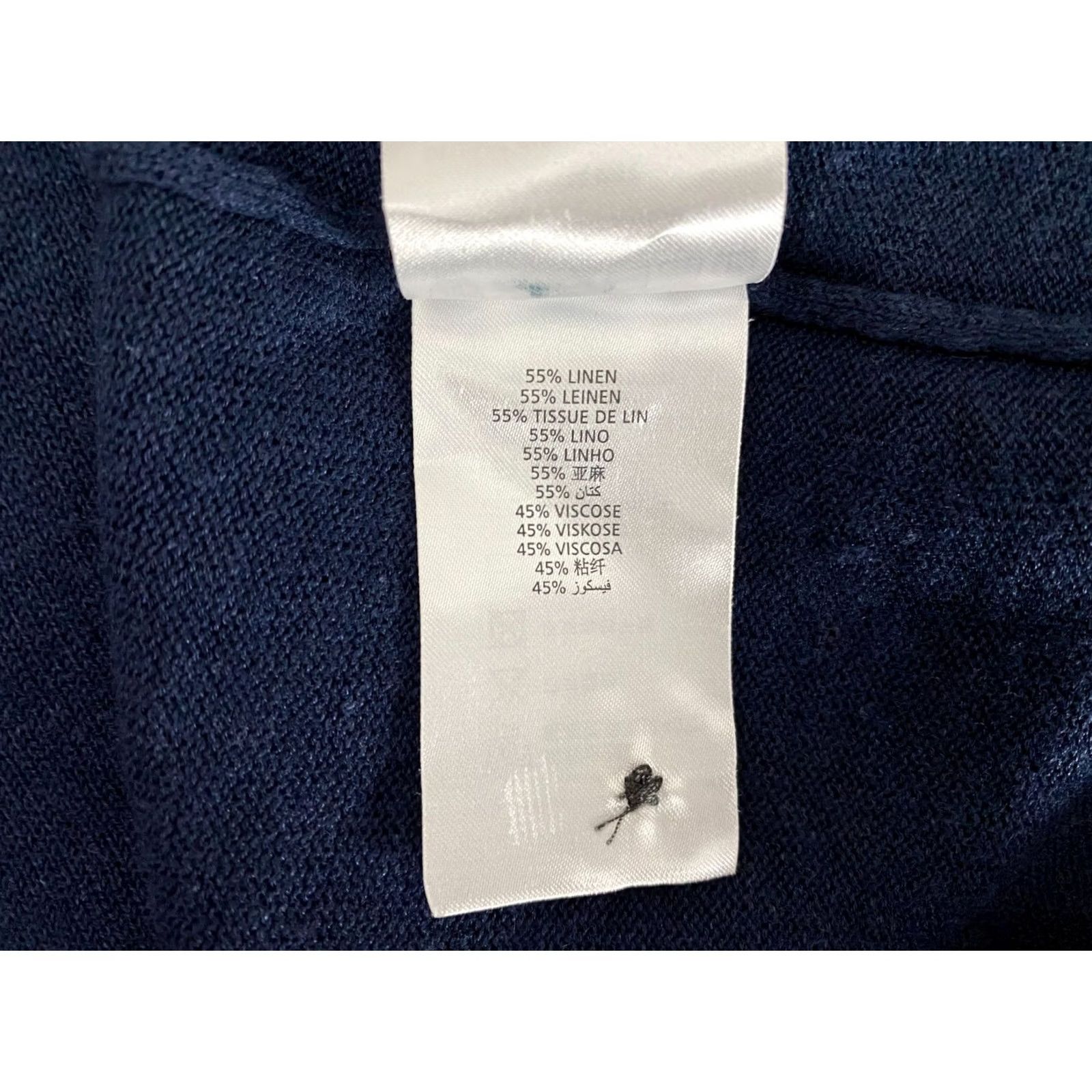 Gant GANT Rugger Cardigan Jumper Blue Linen Viscose Mens Size S Connecticut Size US S / EU 44-46 / 1 - 6 Thumbnail