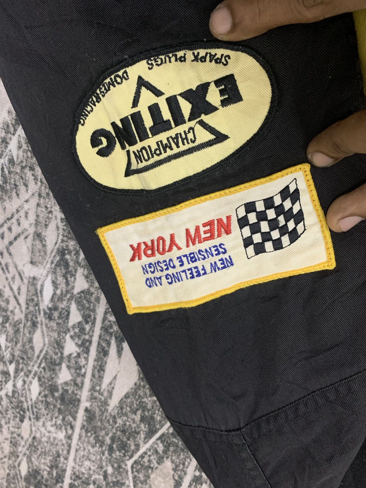 Vintage VINTAGE NEW DORMELSON LUCKY STRIKE BOMBER JACKET RARE Size US L / EU 52-54 / 3 - 4 Thumbnail