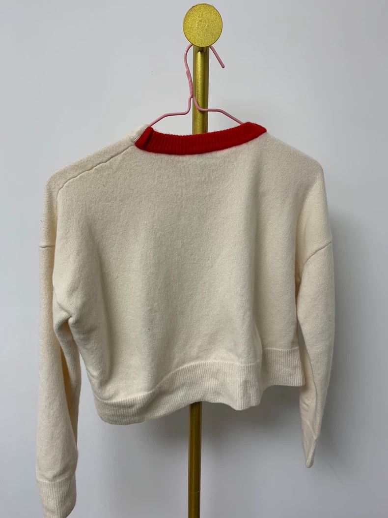Loewe LOEWE High waist embroidered logo sweater Size L / US 10 / IT 46 - 4 Thumbnail