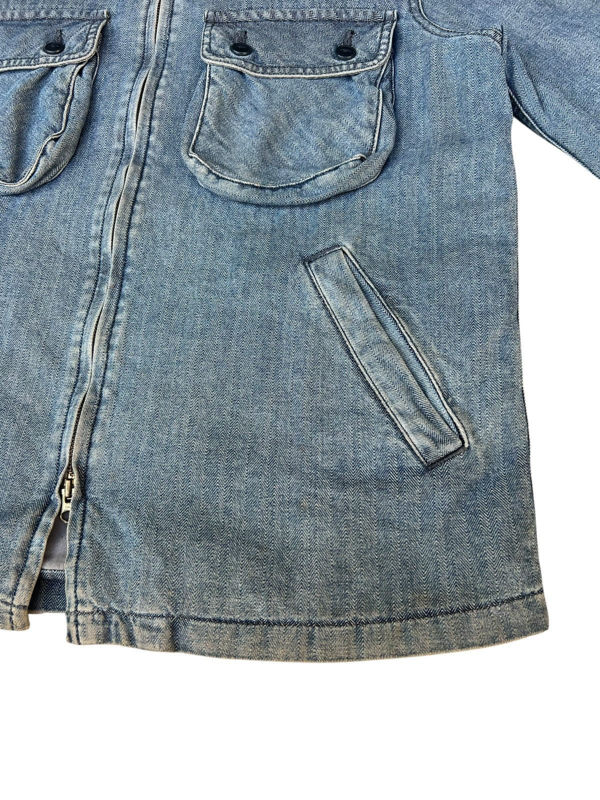 Full Count & Co. × Vintage Vintage Full Count Dirty Mud HBT Denim Jacket Lined Size US M / EU 48-50 / 2 - 11 Thumbnail