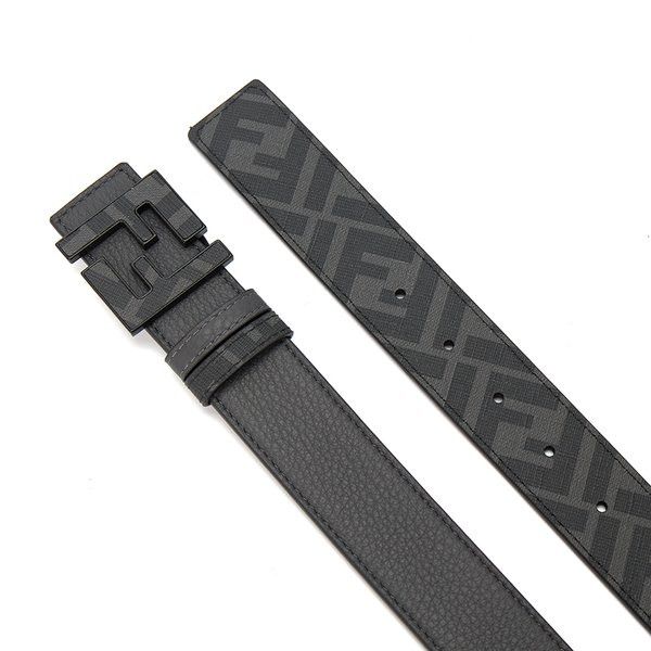 Fendi o1loc1c0625 Size: OS / FF Belt in Gray Size ONE SIZE - 2 Thumbnail
