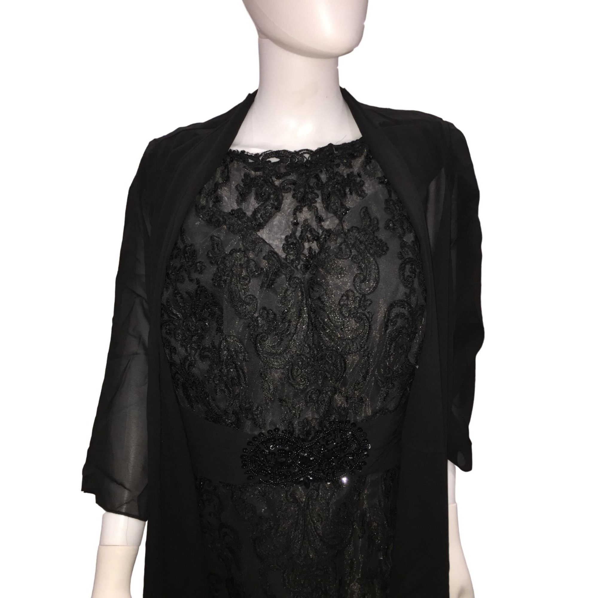Other Women's Lace Mother of The Bride Groom Dress with Jacket Size ONE SIZE - 3 Thumbnail