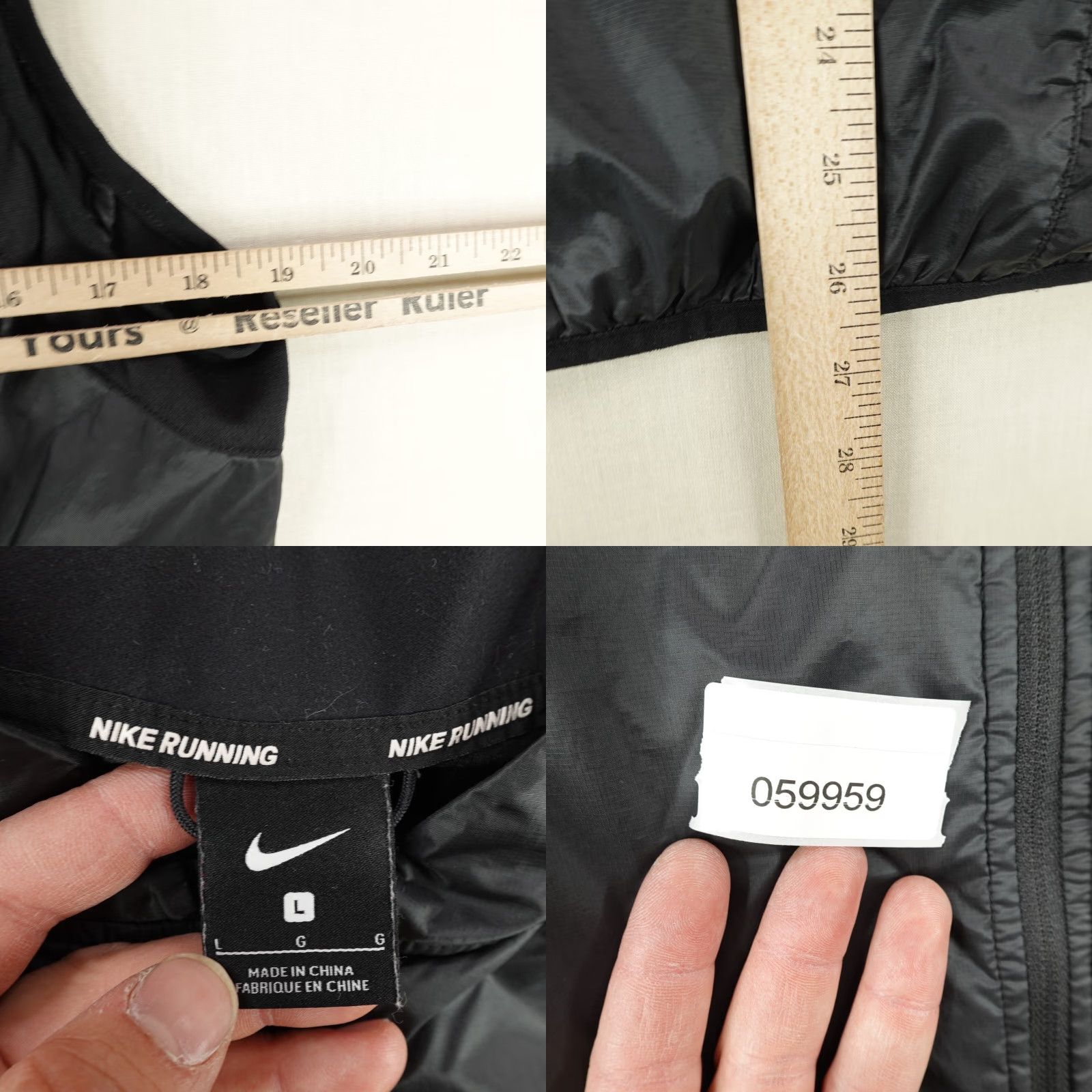 Nike VINTAGE Nike Vest Womens Large Black Polyfill Windbreaker Zip? Size L / US 10 / IT 46 - 8 Thumbnail