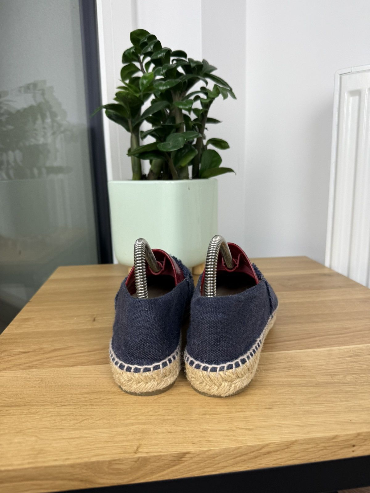 Chanel CHANEL ESPADRILLE SLIP ON SHOES Size US 7 / IT 37 - 7 Thumbnail