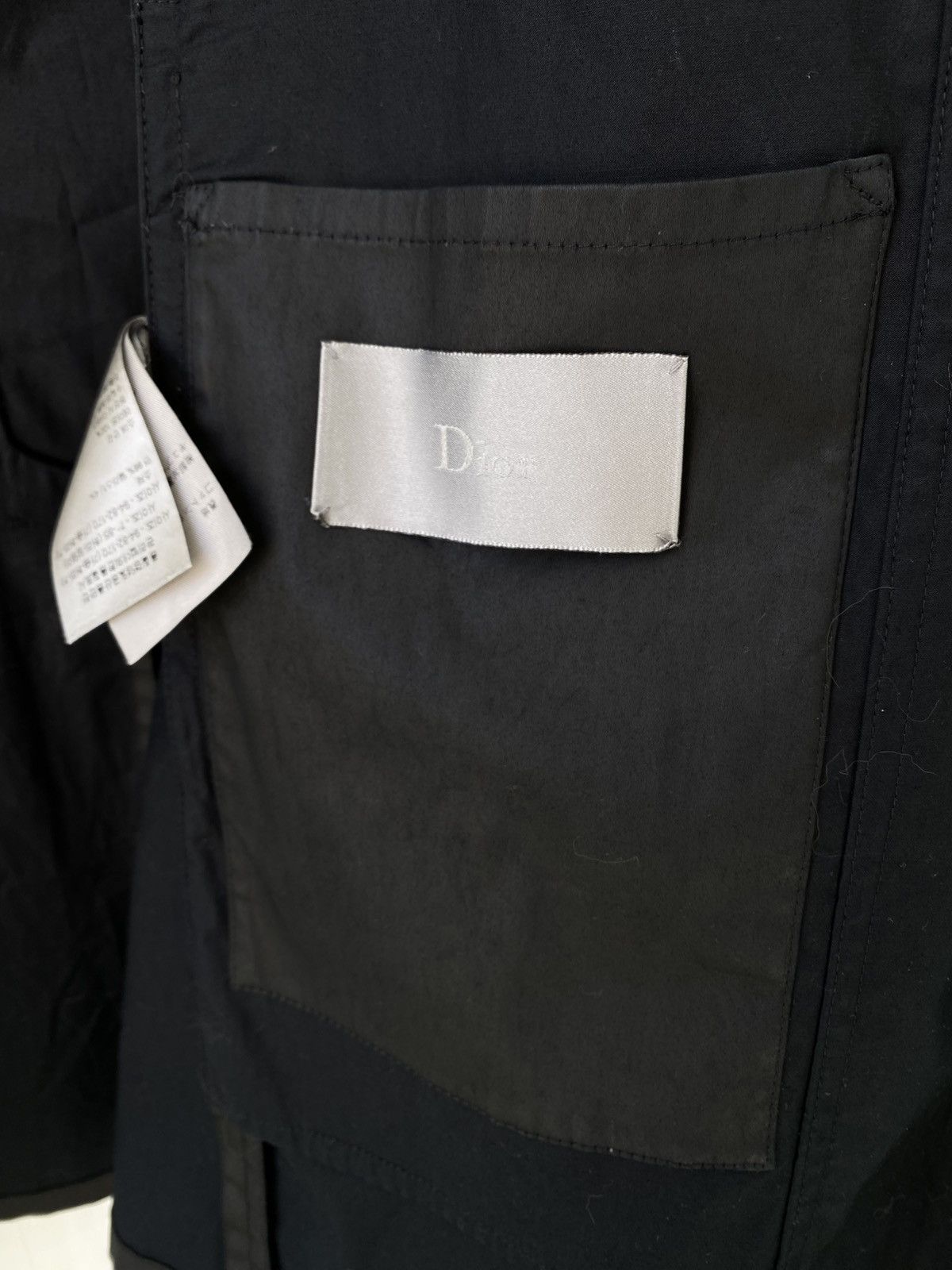Dior 2011 Dior Homme by Kris Van Assche Waxed Cotton Jacket Coat Size US M / EU 48-50 / 2 - 9 Thumbnail