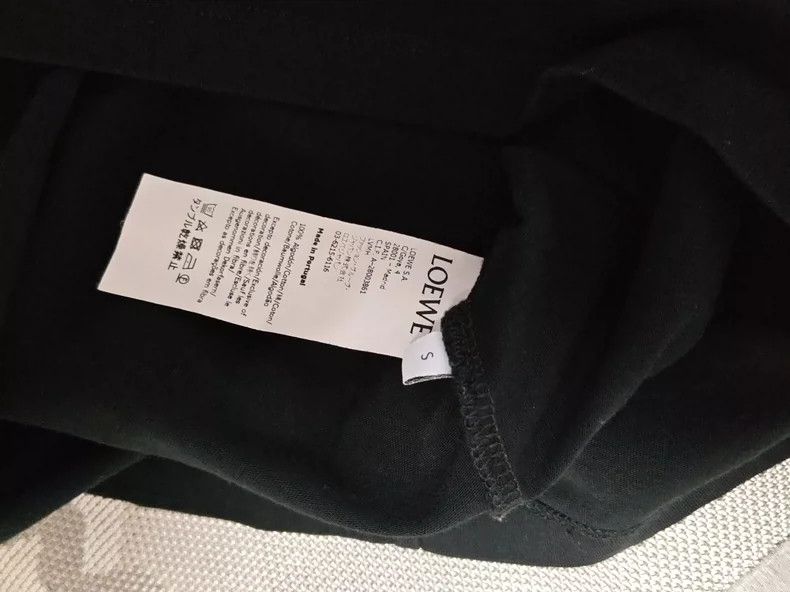 Loewe LOEWE Black printed T-shirt in short sleeves Size S / US 4 / IT 40 - 4 Thumbnail