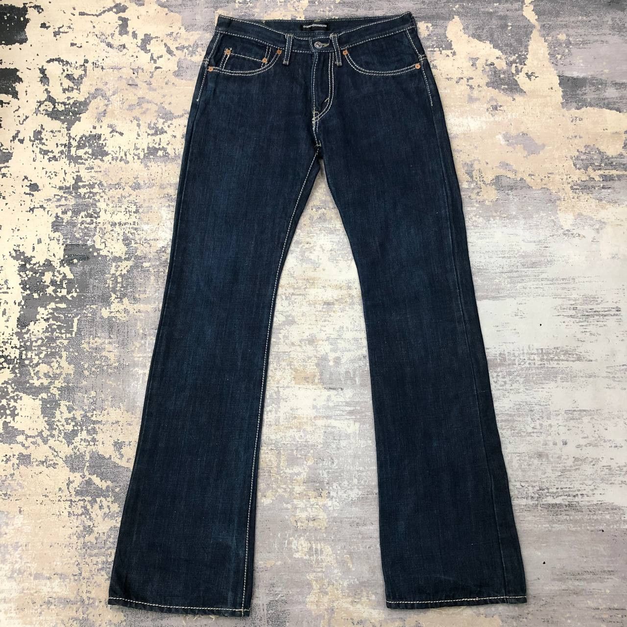 Other P203 DOPE + DRAKKAR JAPAN FLARED DENIM Size US 30 / EU 46 - 1 Thumbnail