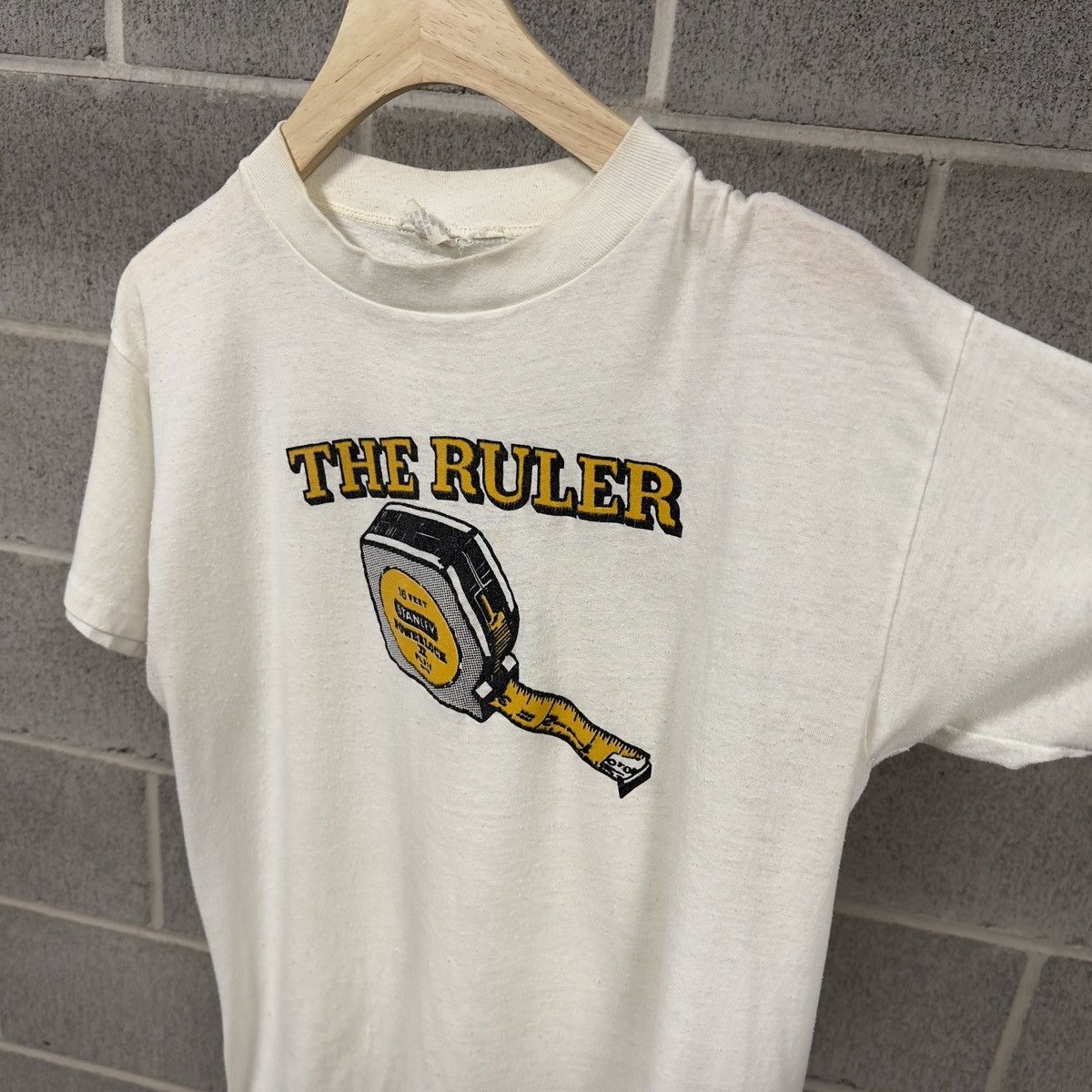 Vintage 80s The Ruler Thrashed Faded Paper Thin Shirt ERD Grunge Size US L / EU 52-54 / 3 - 4 Thumbnail
