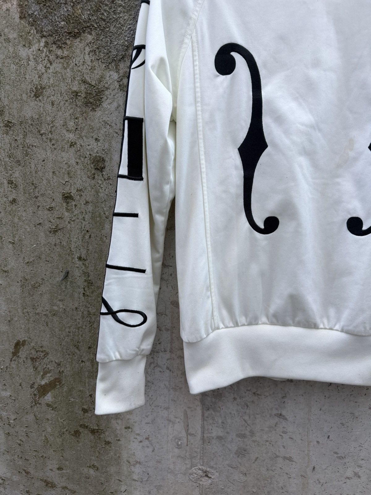 Adidas × Jeremy Scott Jeremy Scott X Adidas Musical Note White Track Jacket Size US XS / EU 42 / 0 - 10 Thumbnail