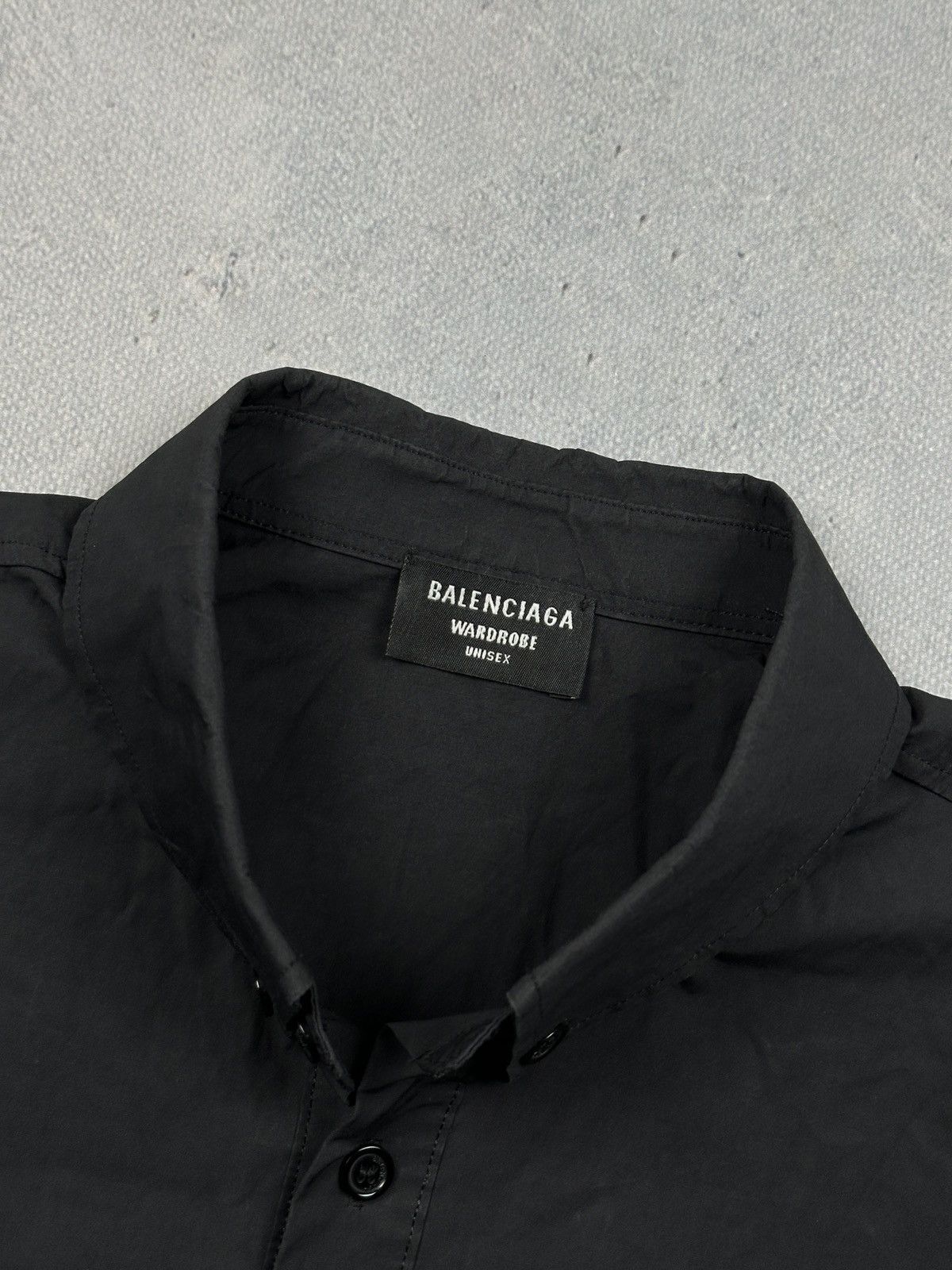 Balenciaga Balenciaga Tape Type Logo Shirt Black Lux Runway Oversized Size US M / EU 48-50 / 2 - 5 Thumbnail