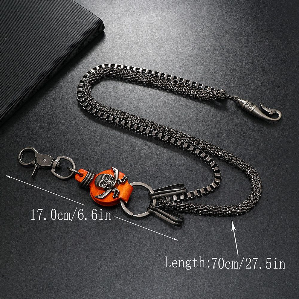Japanese Brand × Jewelry Hanging Skull Double-Layer Key Chain Size ONE SIZE - 5 Thumbnail