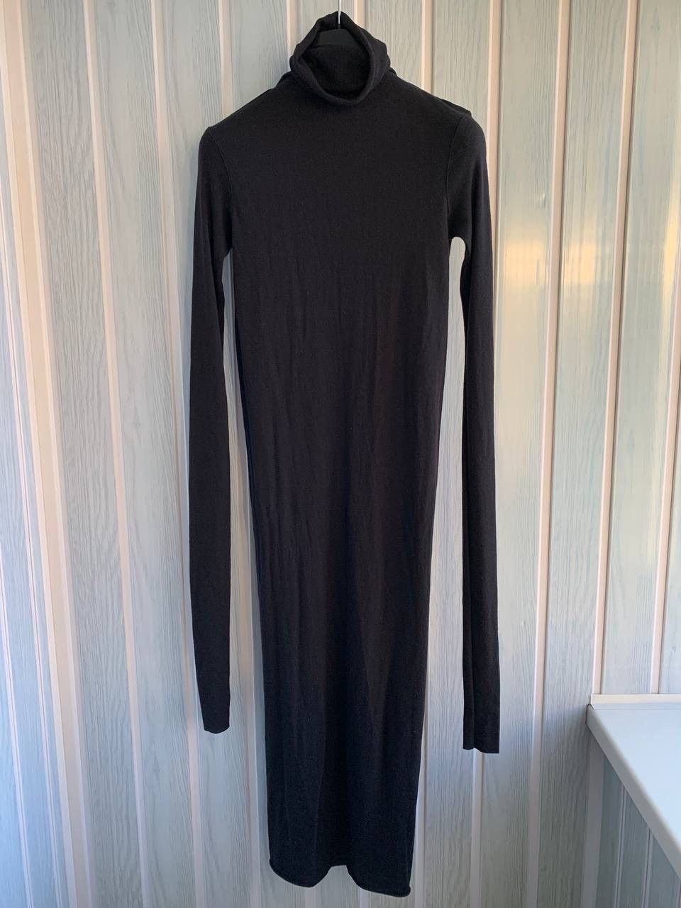 Rick Owens Rick Owens Lilies Black Angora Wool Blend Turtleneck Dress Size M / US 6-8 / IT 42-44 - 5 Thumbnail