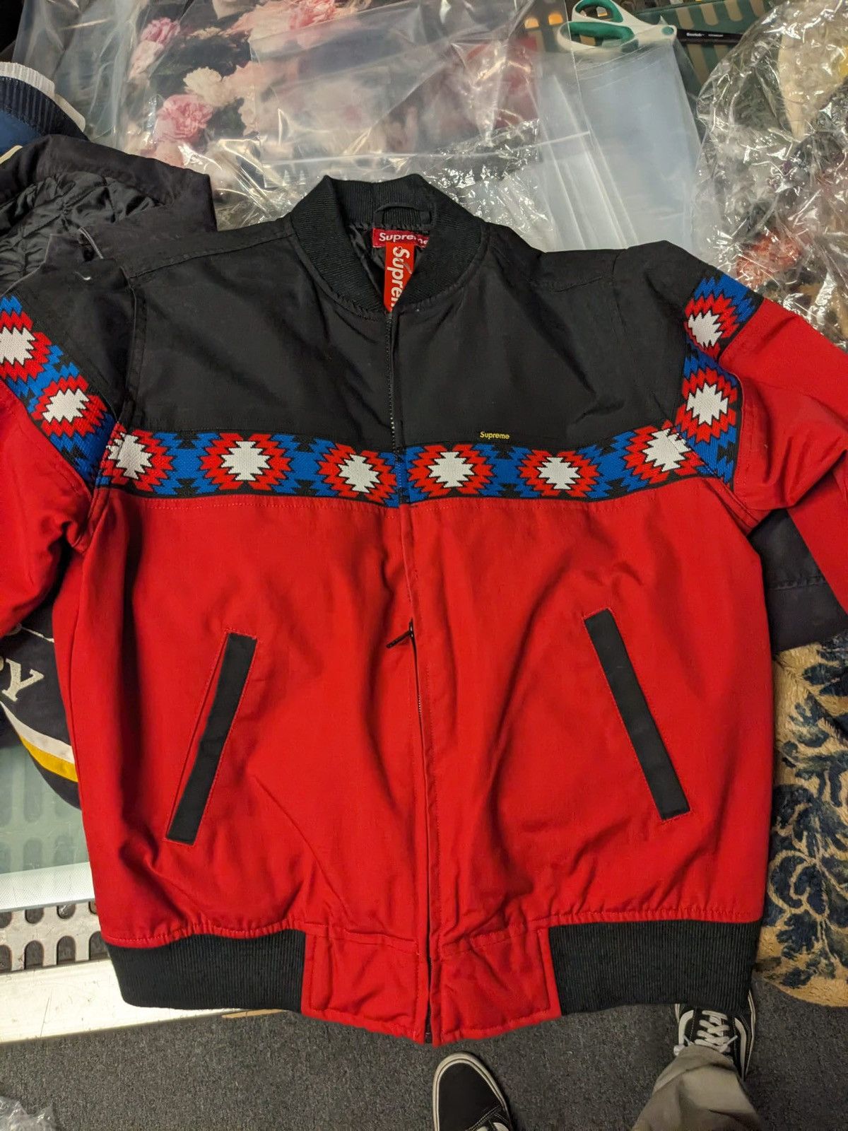 Supreme SS17 SUPREME TRAIL JACKET RED SIZE S SMALL 2017 Size US S / EU 44-46 / 1 - 5 Thumbnail