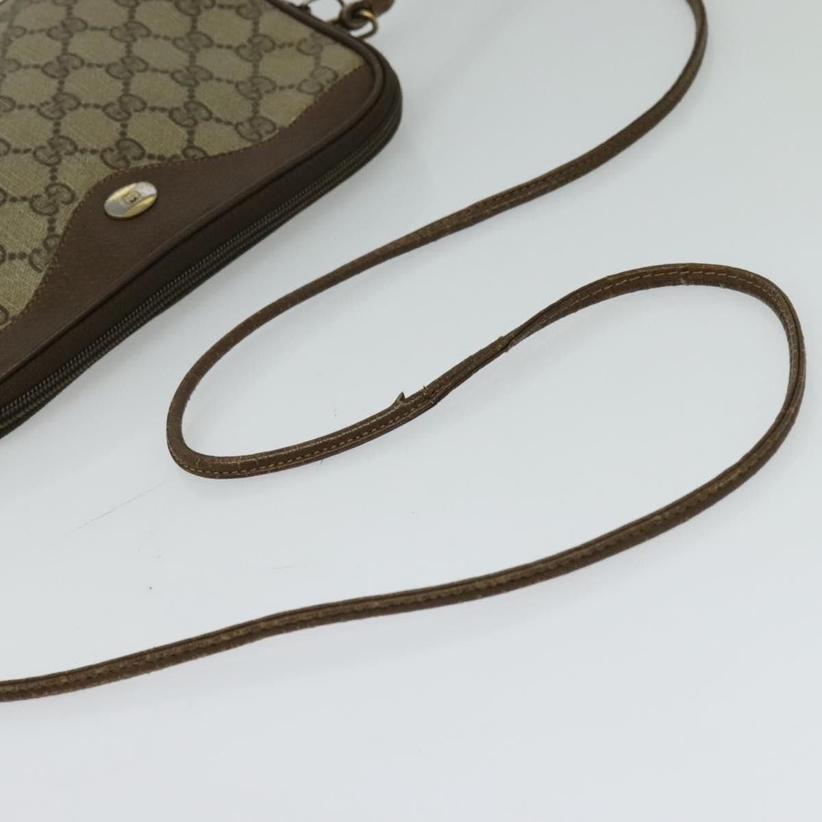 Gucci GUCCI GG Supreme Shoulder Bag Pvc Beige 97 02 068 Size ONE SIZE - 7 Thumbnail