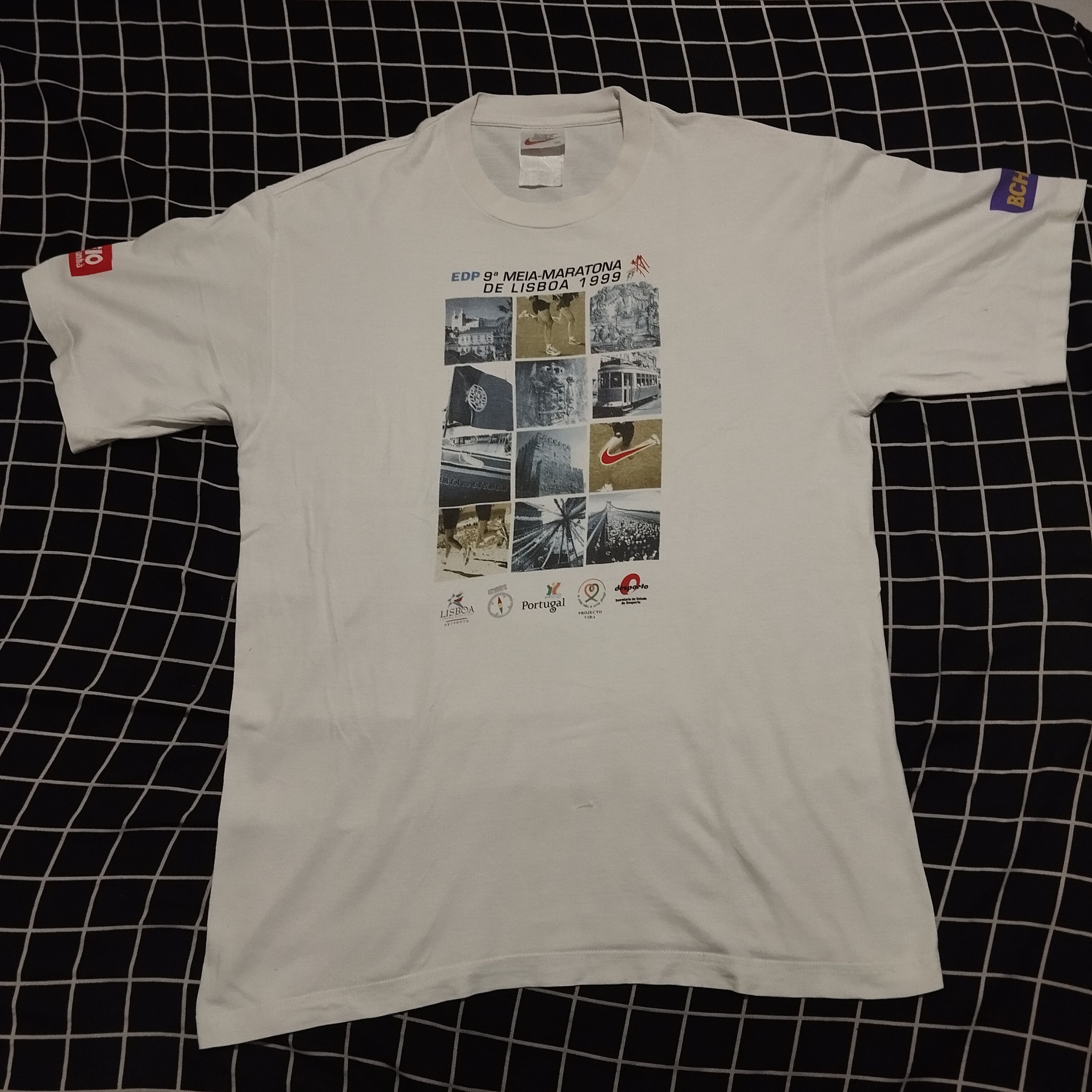 Nike Vintage Nike Marathon Lesboa Portugal 1999 Size US M / EU 48-50 / 2 - 2 Thumbnail