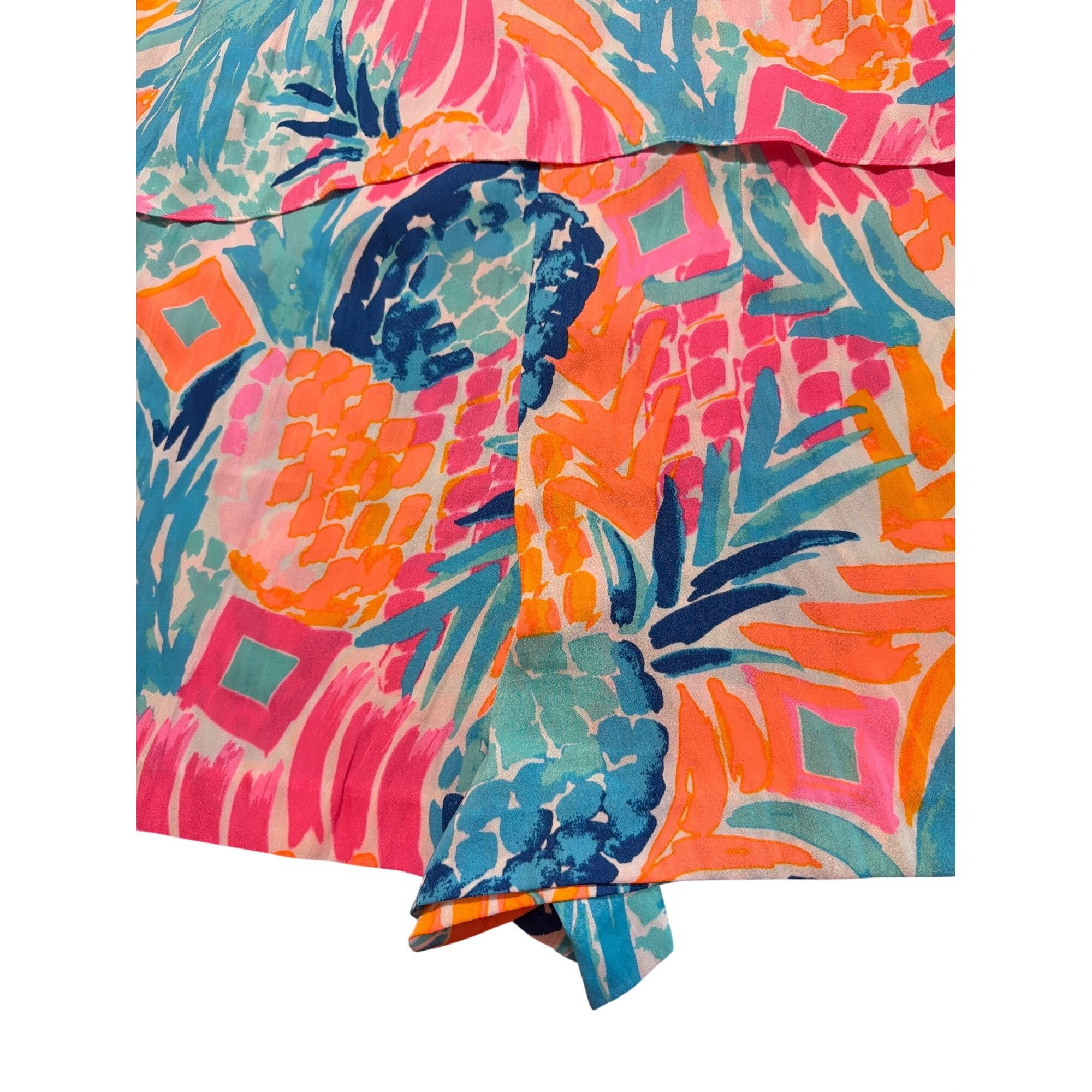 Lilly Pulitzer Lilly Pulitzer Edona Romper Goombay Smashed Print Halter Pin Size 28" / US 6 / IT 42 - 2 Thumbnail