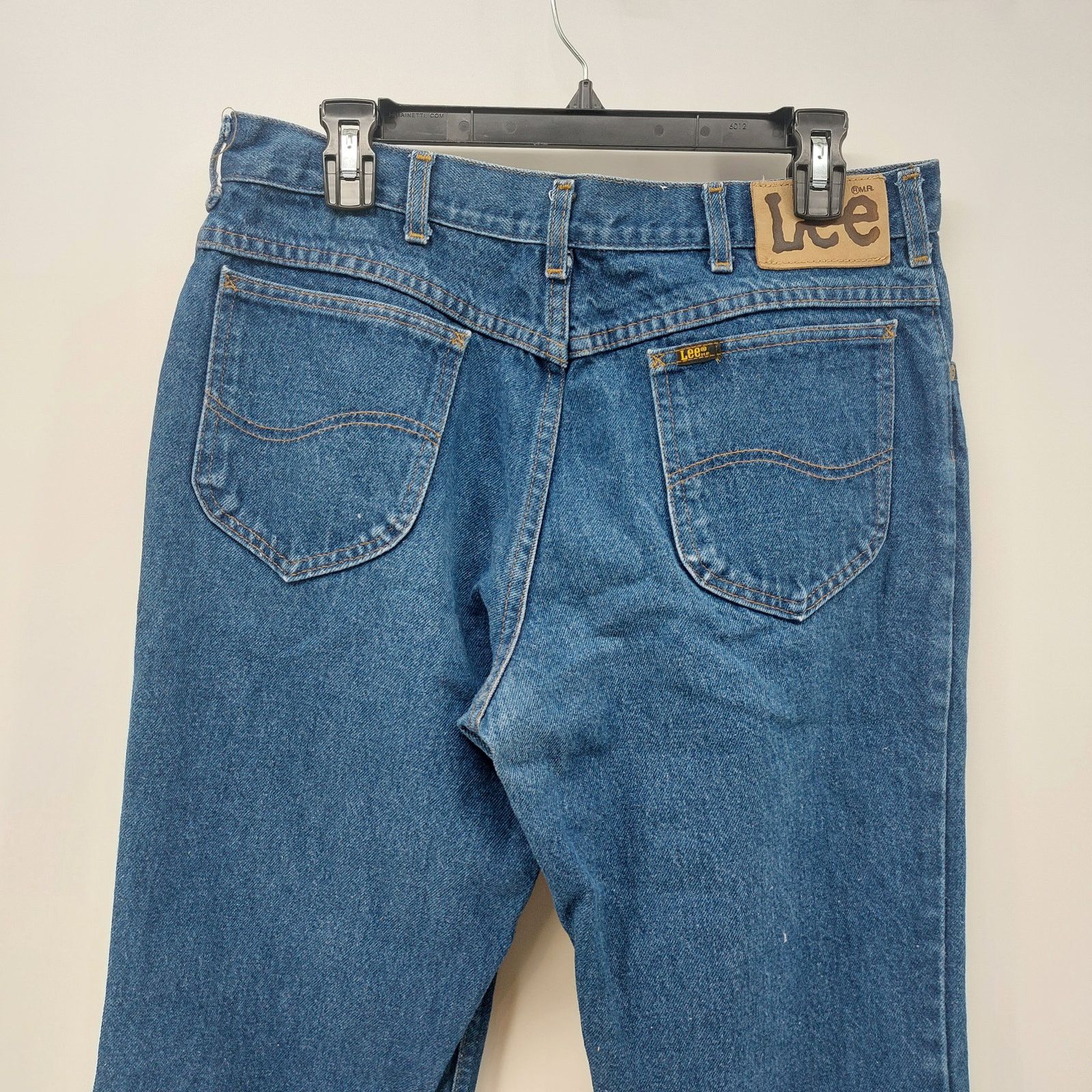 Lee Vintage Lee Men's Blue Denim Jeans Size 36x30 Made in USA Size US 36 / EU 52 - 13 Thumbnail
