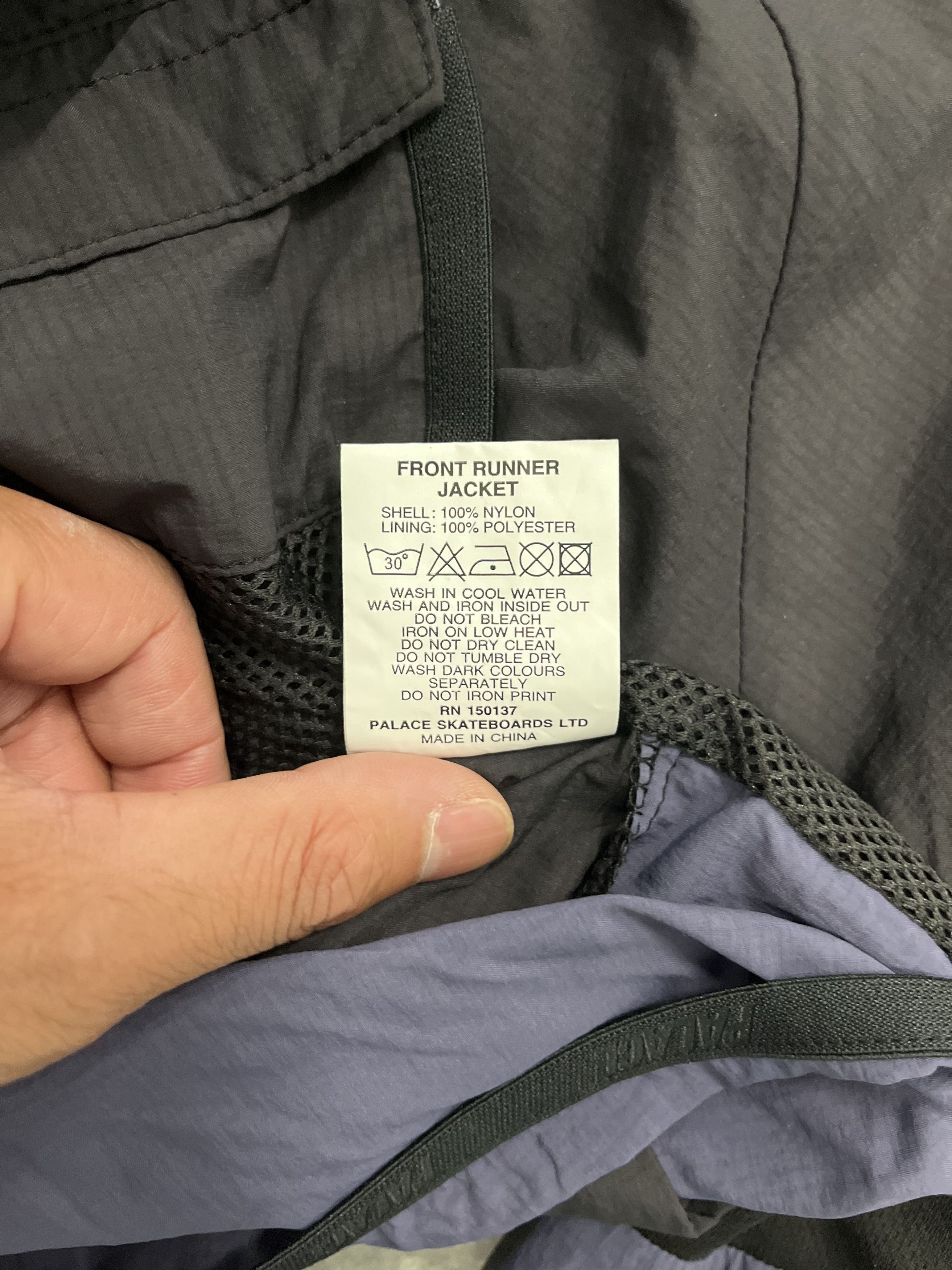 Palace Palace Front Runner Jacket Black/Navy Size US S / EU 44-46 / 1 - 8 Thumbnail