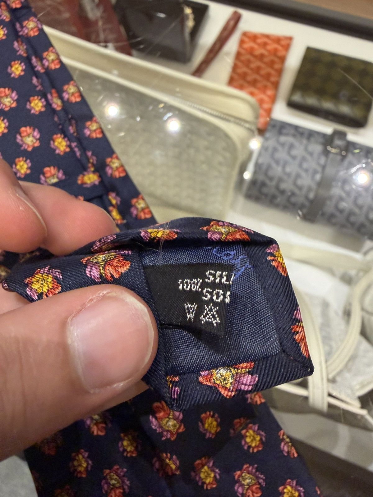 Salvatore Ferragamo Salvatore Ferragamo Tiger/Flower Silk Tie Size ONE SIZE - 3 Thumbnail