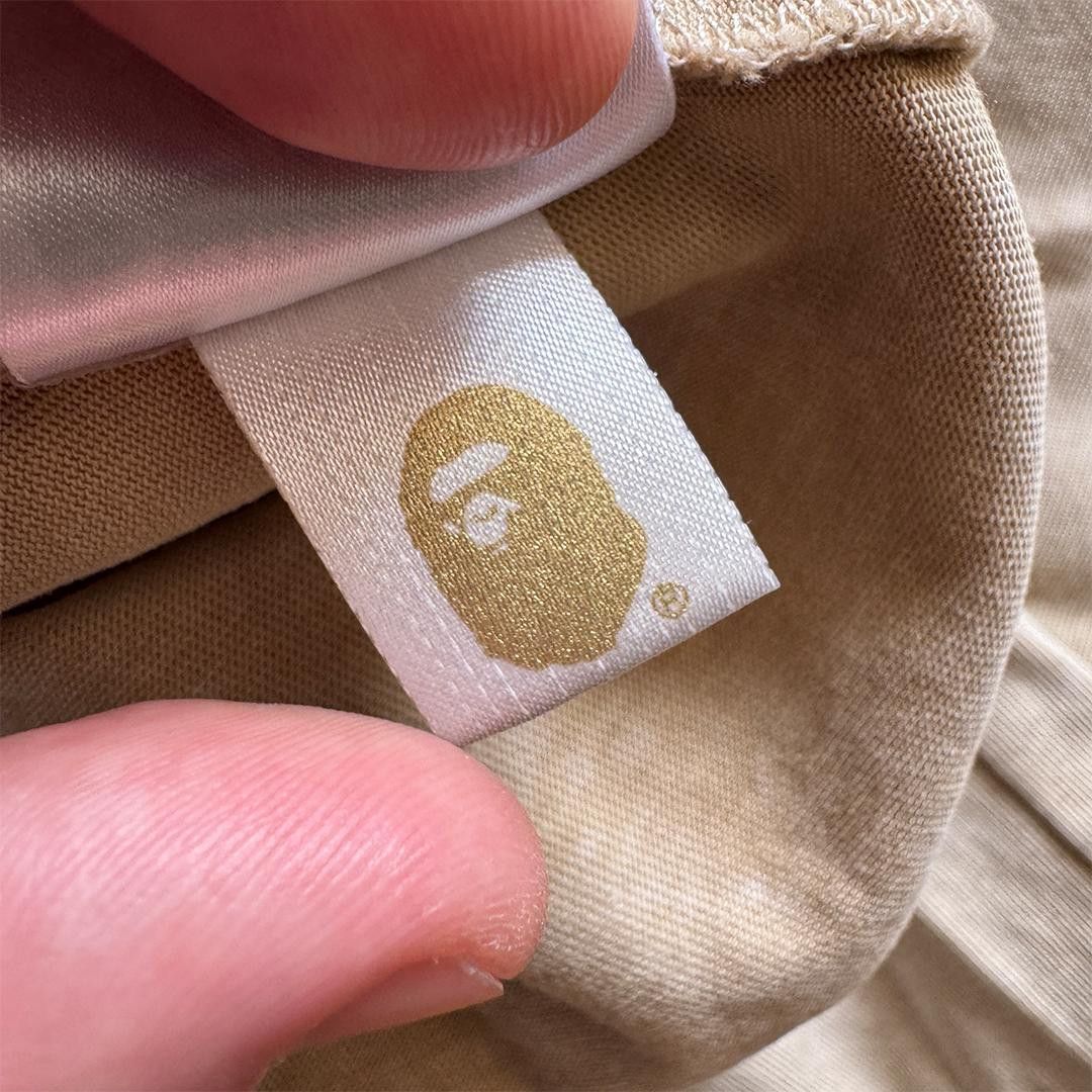 Bape BAPE x Kid Super Beige Oversized Tee (M) Size US M / EU 48-50 / 2 - 5 Thumbnail